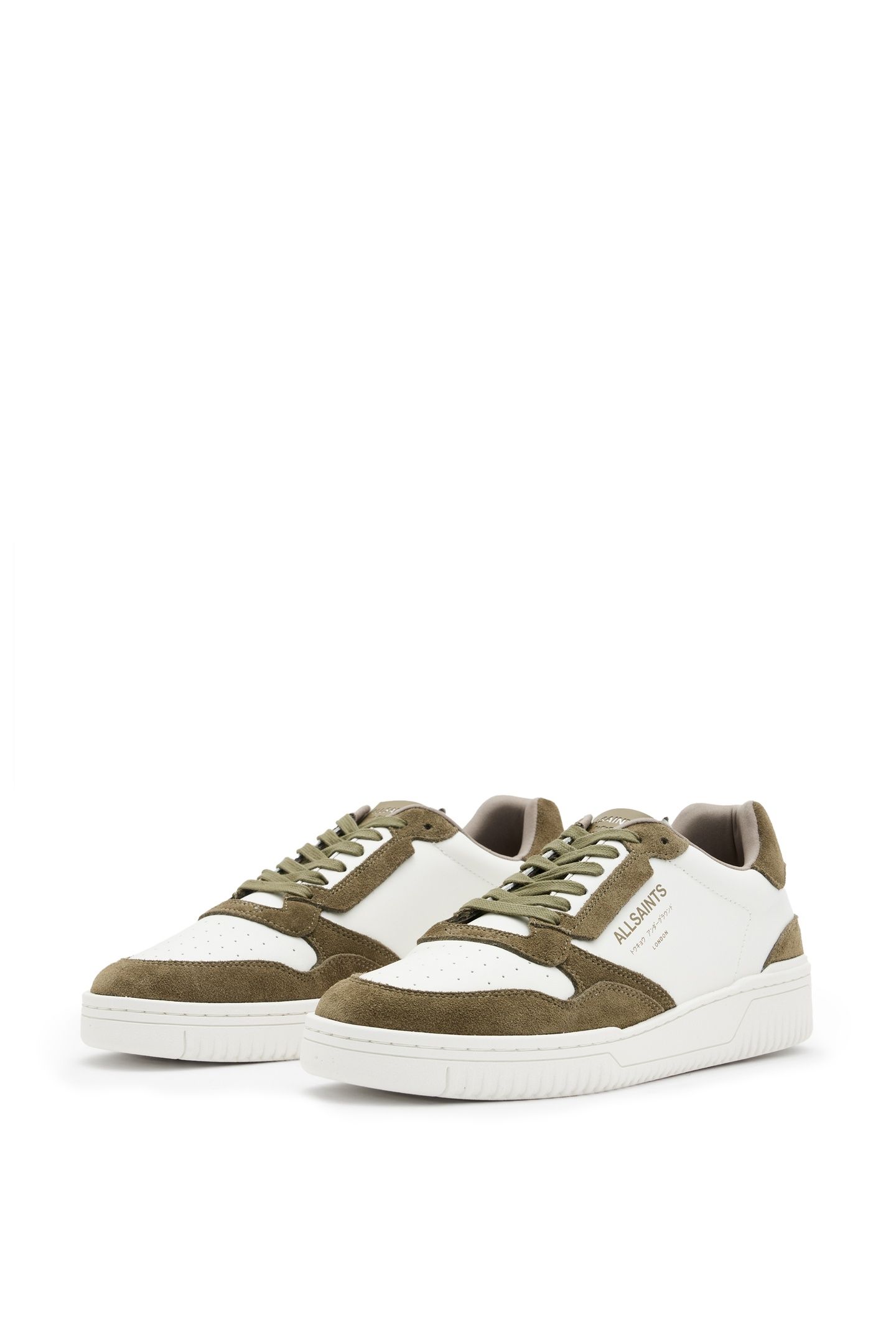 REGAN LOW TOP WHITE/KHAKI 2