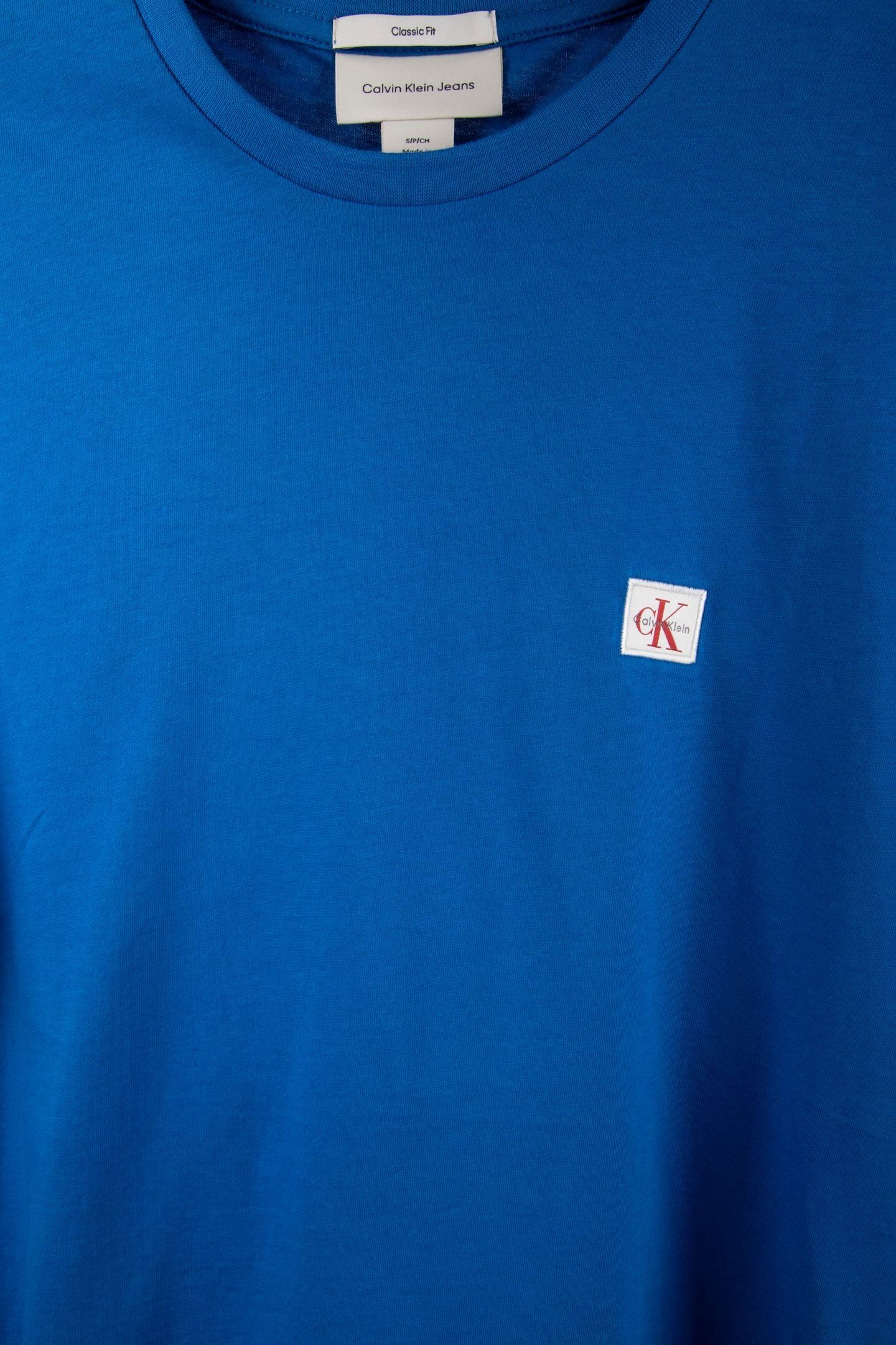 SS BADGE 30S JERSEY TEE CLASSIC BLUE 4