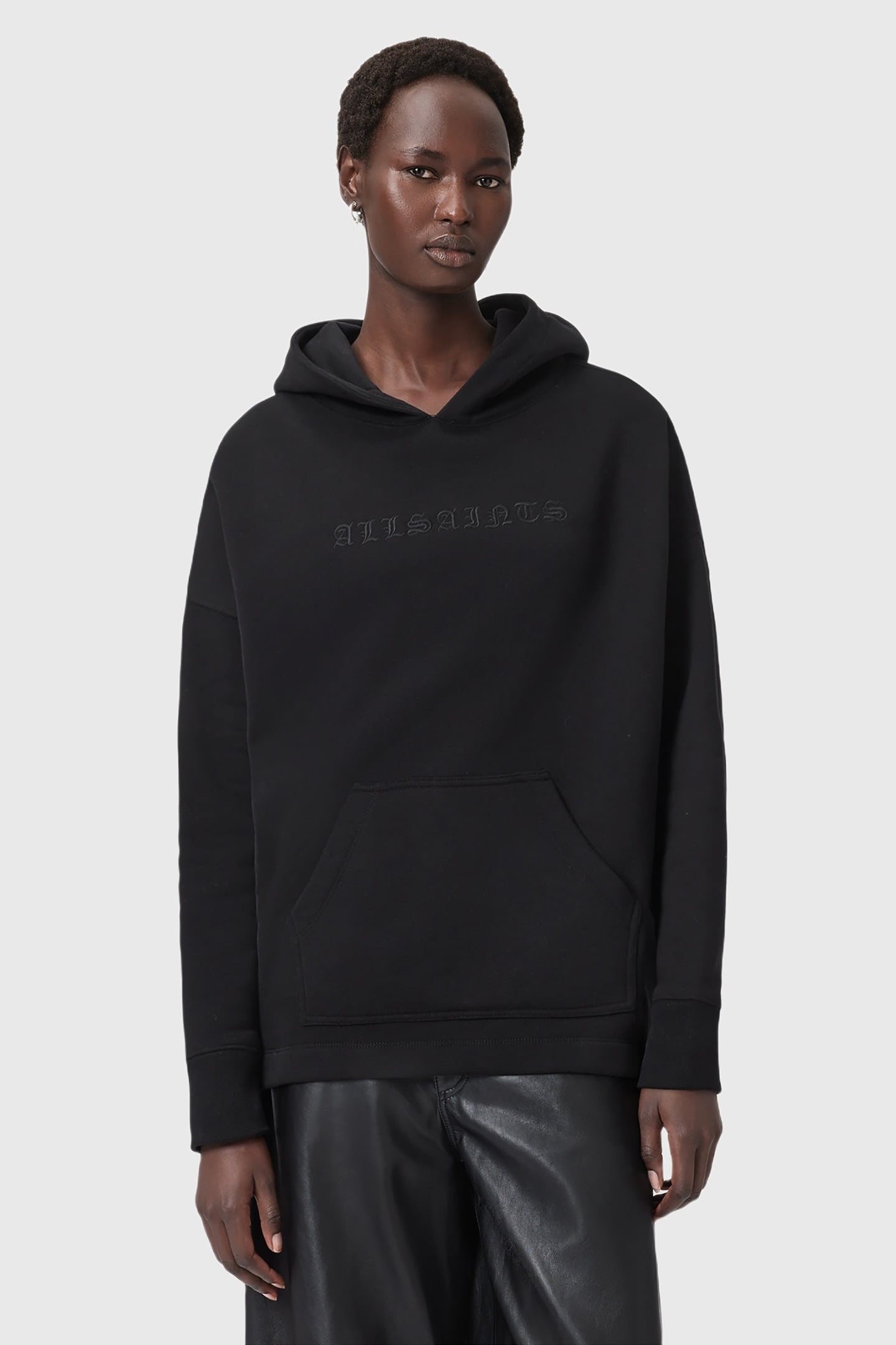 VISION ETIE HOODY BLACK 1