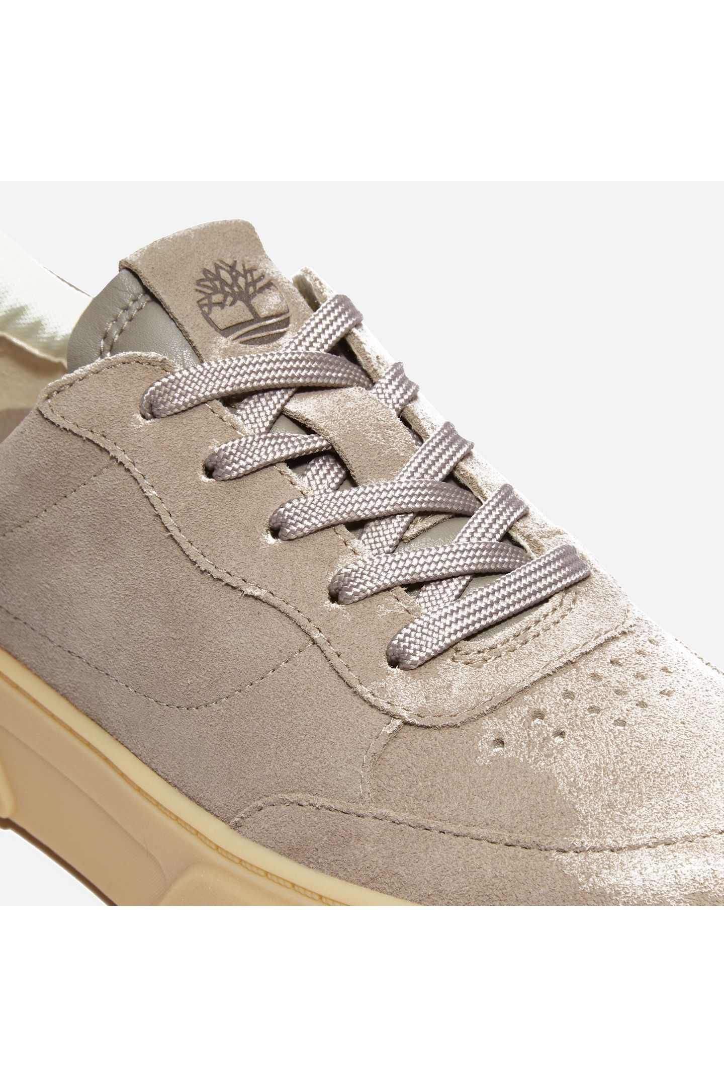 LAUREL COURT LOW LACE UP SNEAKER MEDIUM GREY SUEDE 9
