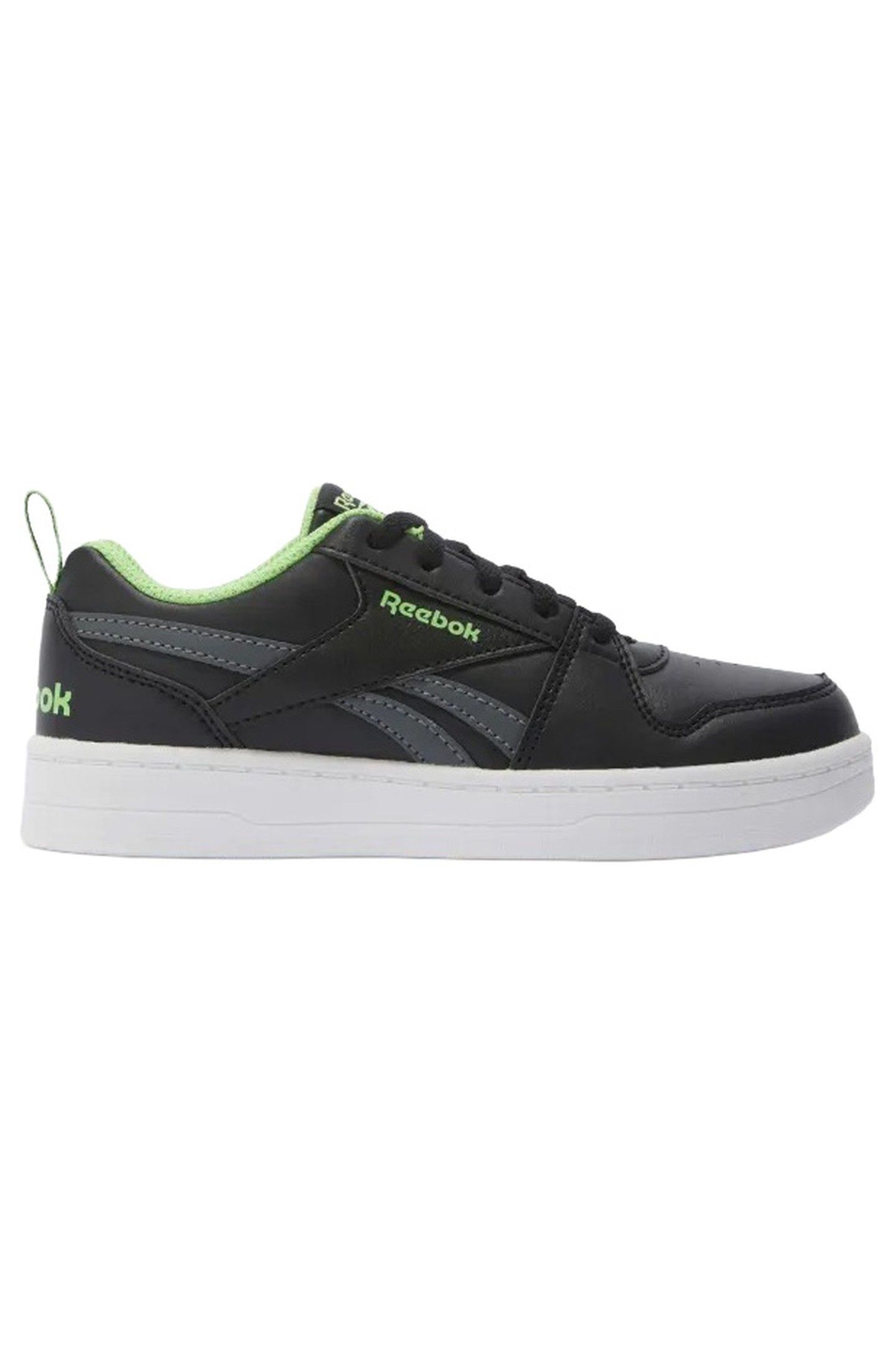 BOY'S REEBOK ROYAL PRIME BLACK/GREY/SOLARLIME 1