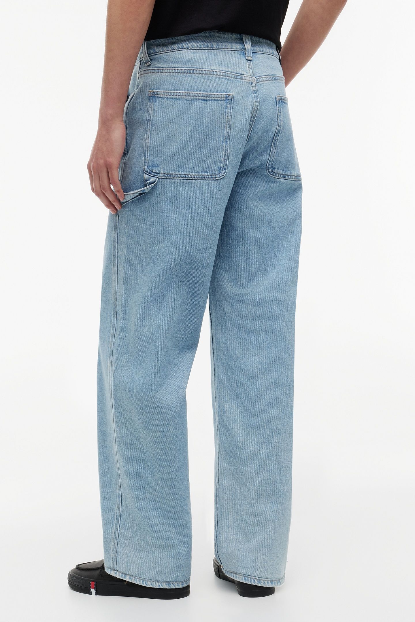 JAIMIE RELAXED STRAIGHT CARPENTER DENIM LIGHT 3