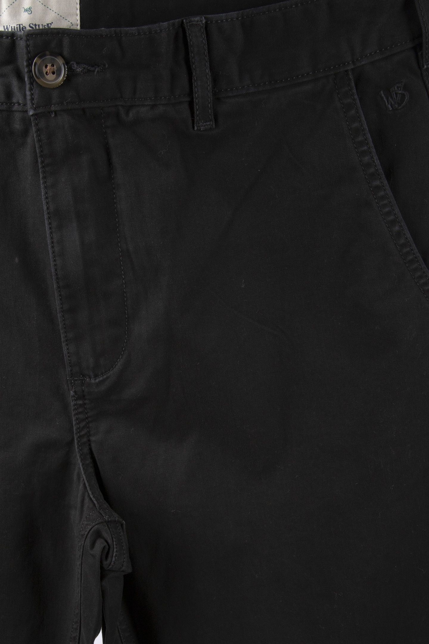 ELM CHINO TROUSER PURE BLACK 4