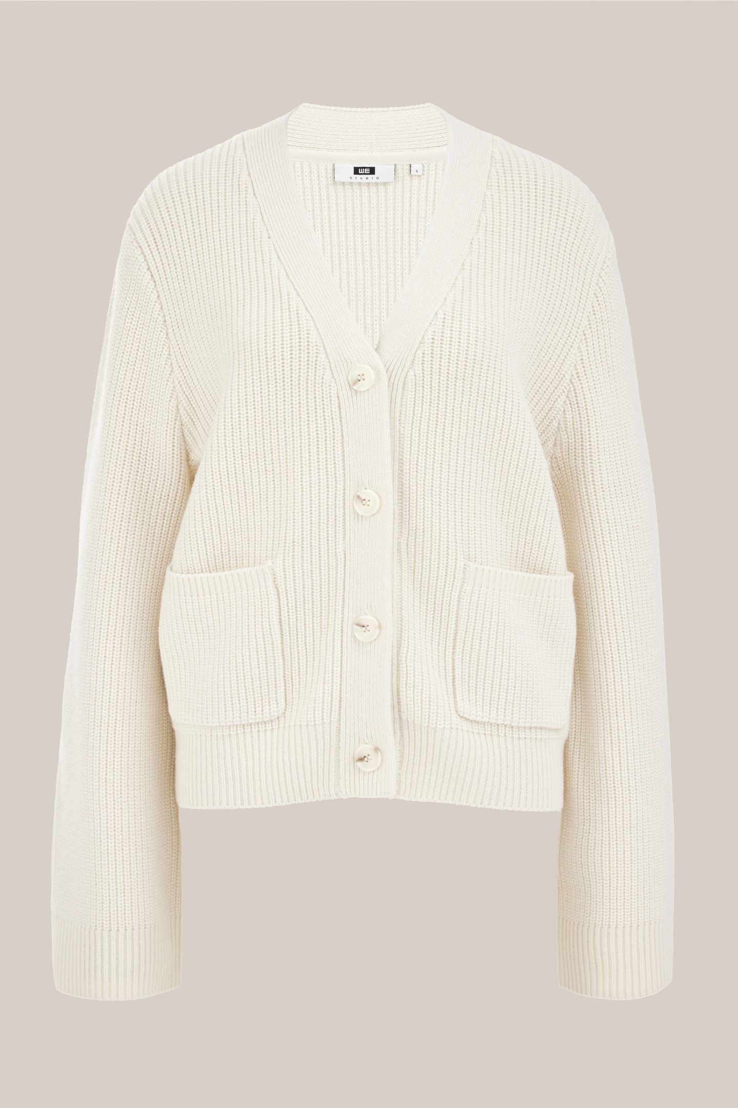 KNITTED CARDIGAN OFF-WHITE 4