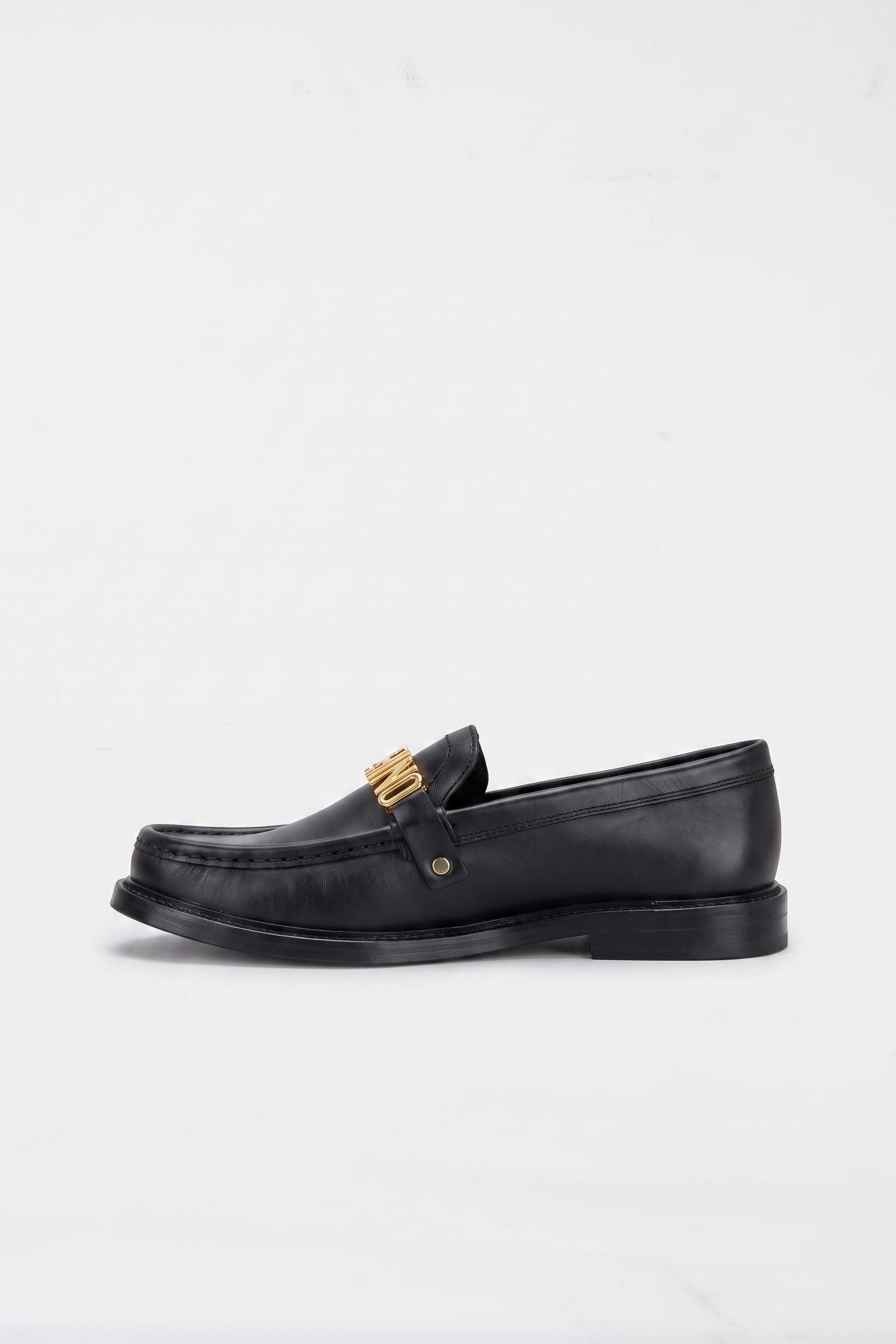 CALFSKIN LOAFER BLACK 2