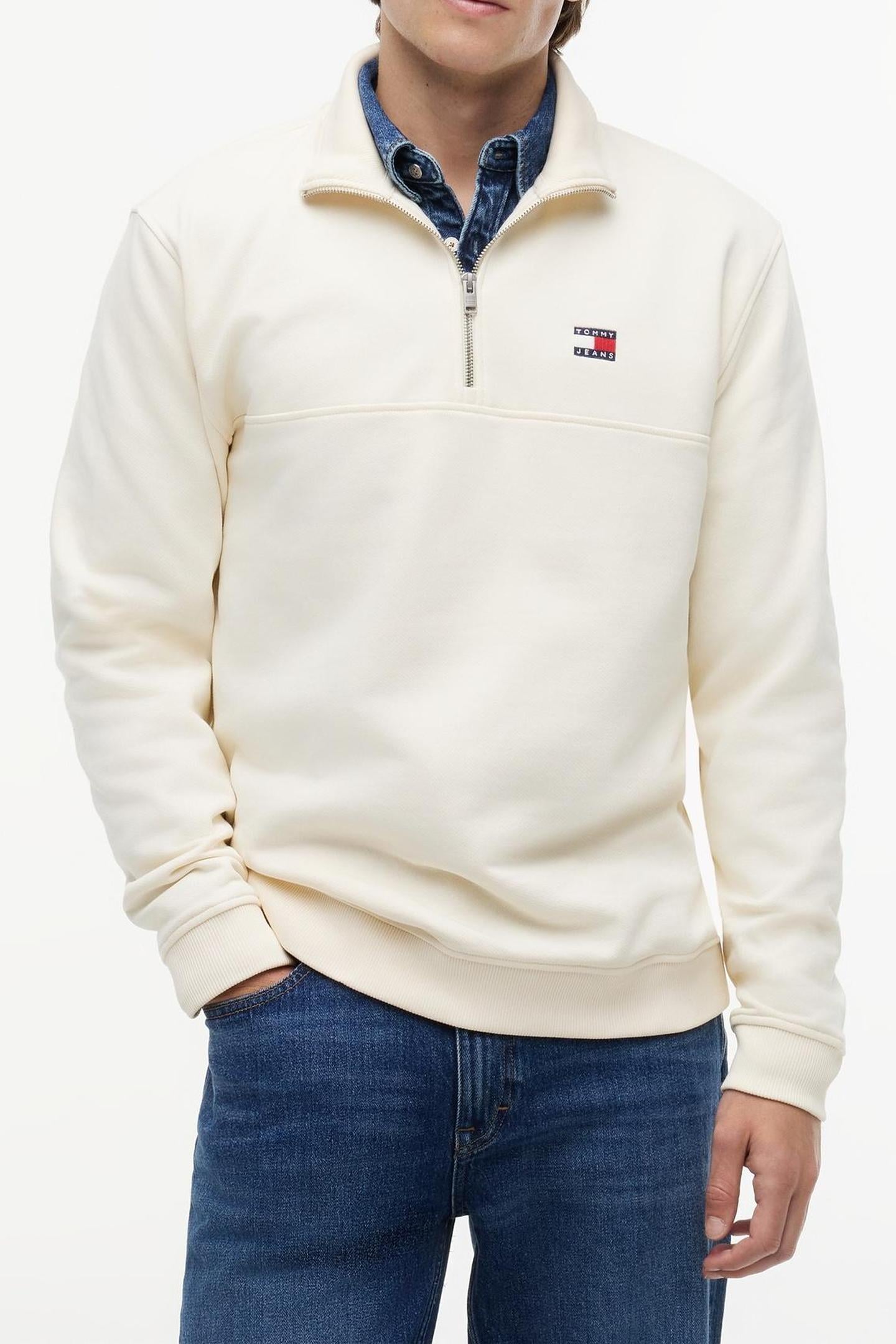 REGULAR BADGE QUARTER ZIP CALICO 1