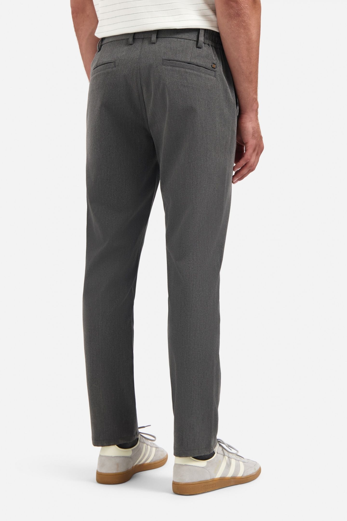 PANTS CHINO STRETCH MELANGE GREY MELANGE 3