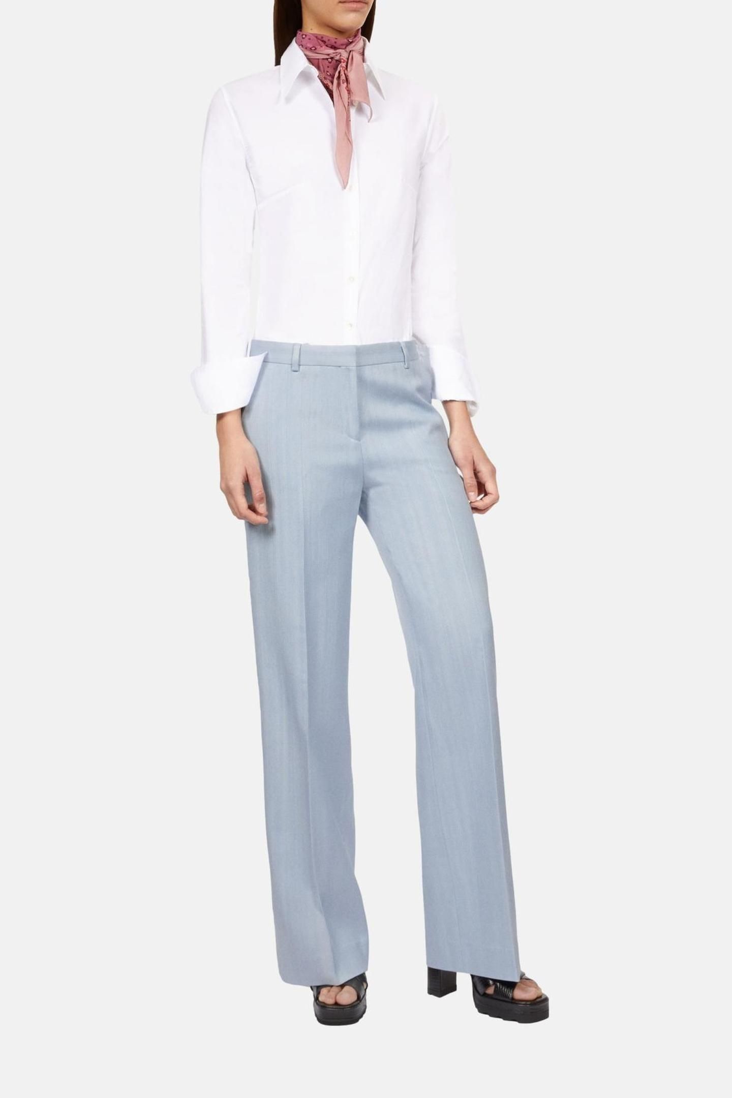 FLARE SUIT PANTS LAVENDER 2