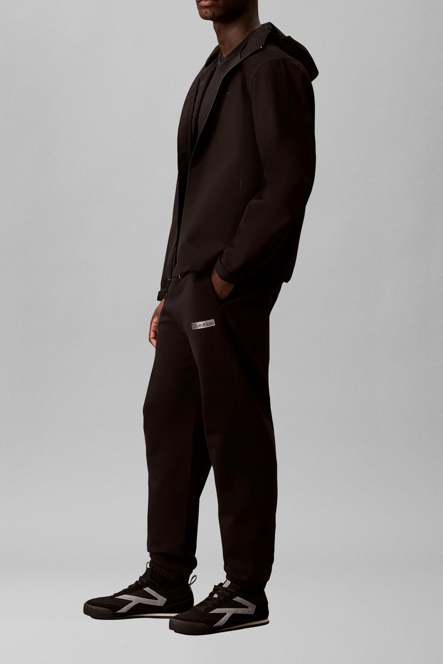 350 TERRY SWEATPANTS BLACK 1