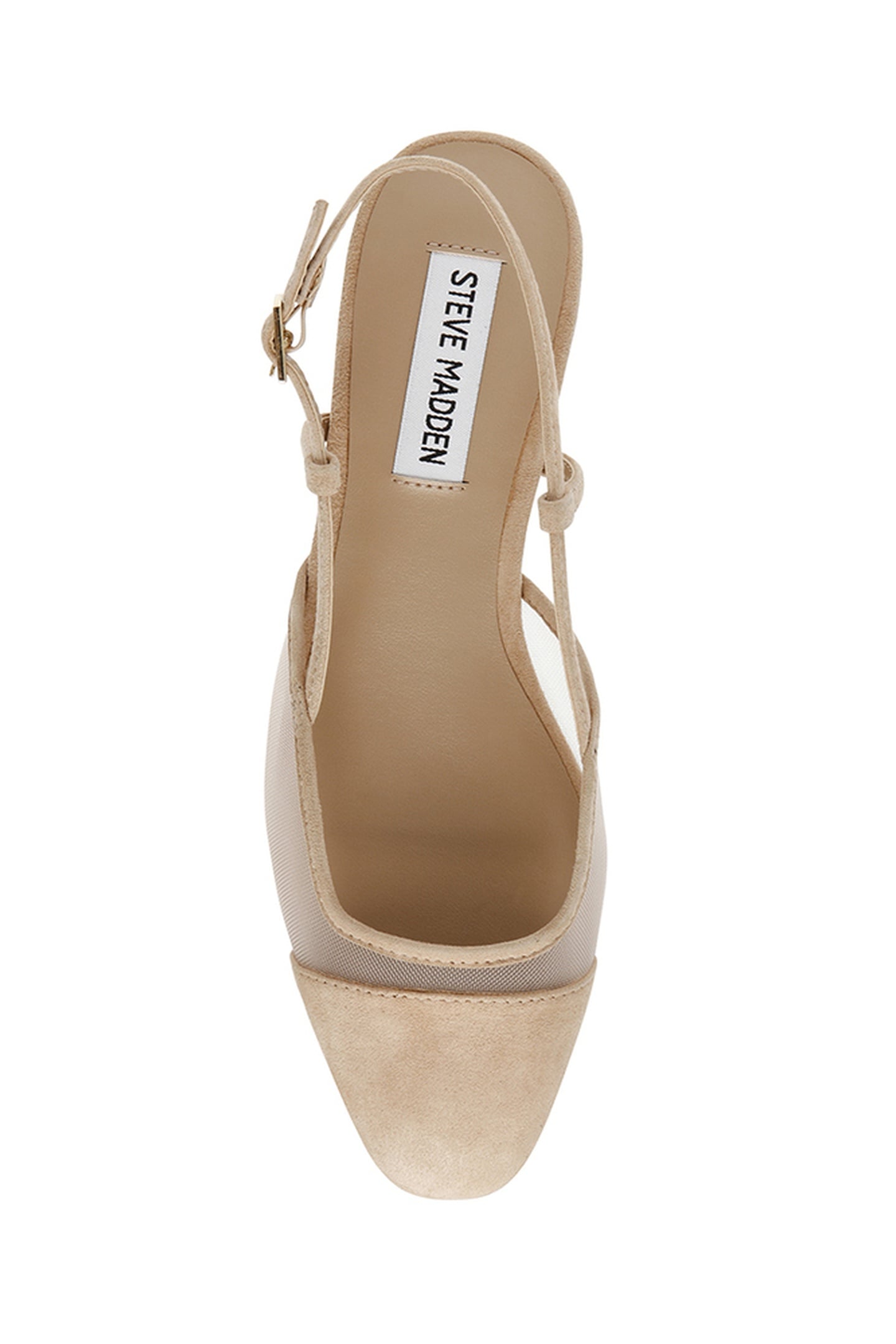 BELINDA-M FLAT SHOES TAN SUEDE 6