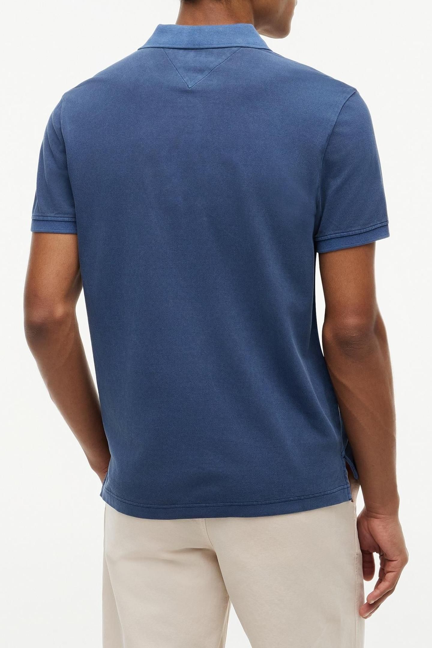 GARMENT DYE REGULAR POLO CARBON NAVY 3