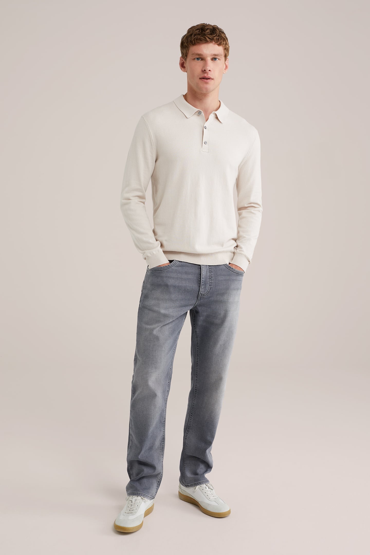 5-POCKET MID WAIST GREY 2