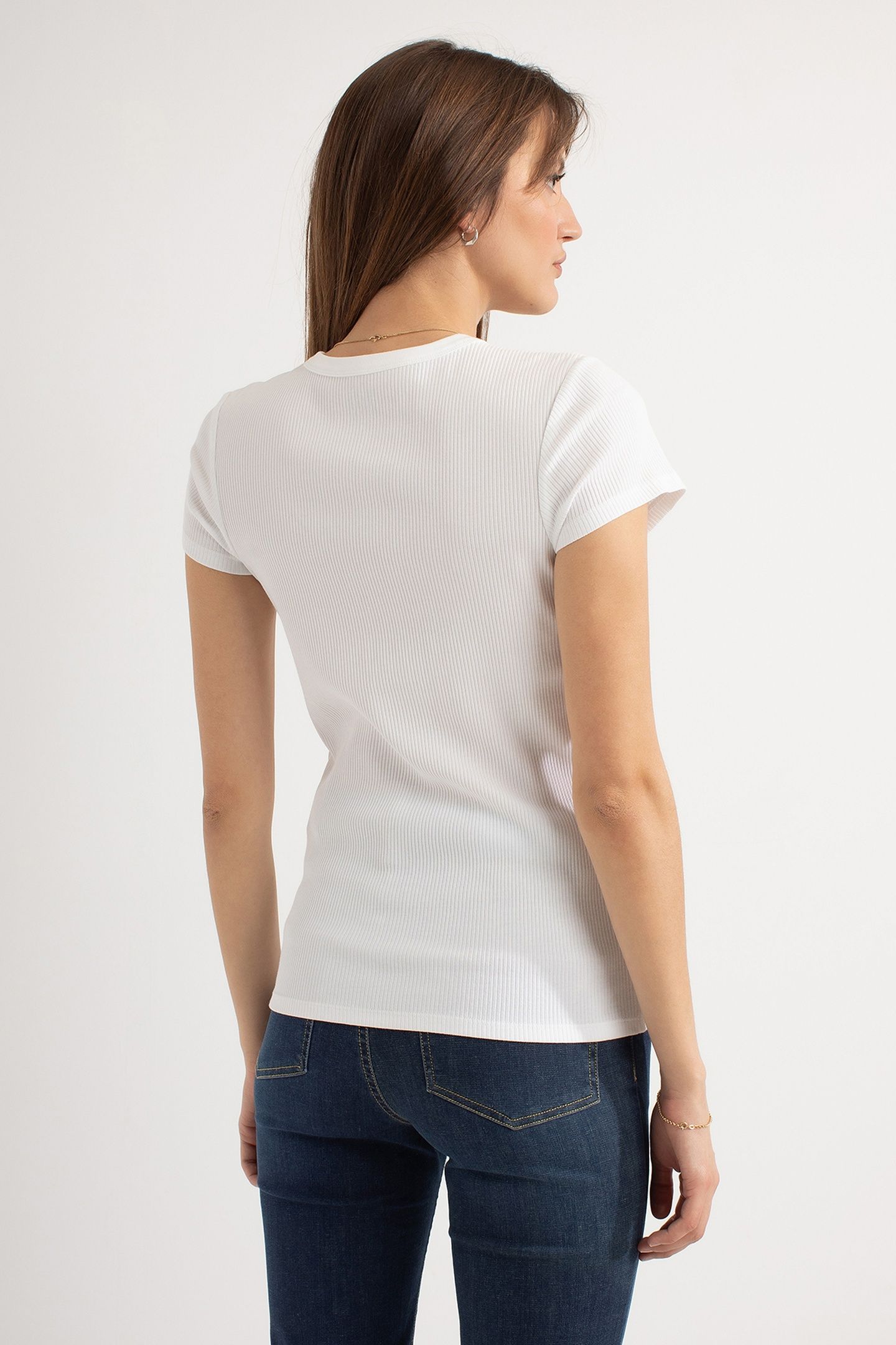 HARLEY SS RIB T-SHIRT WHITE 2