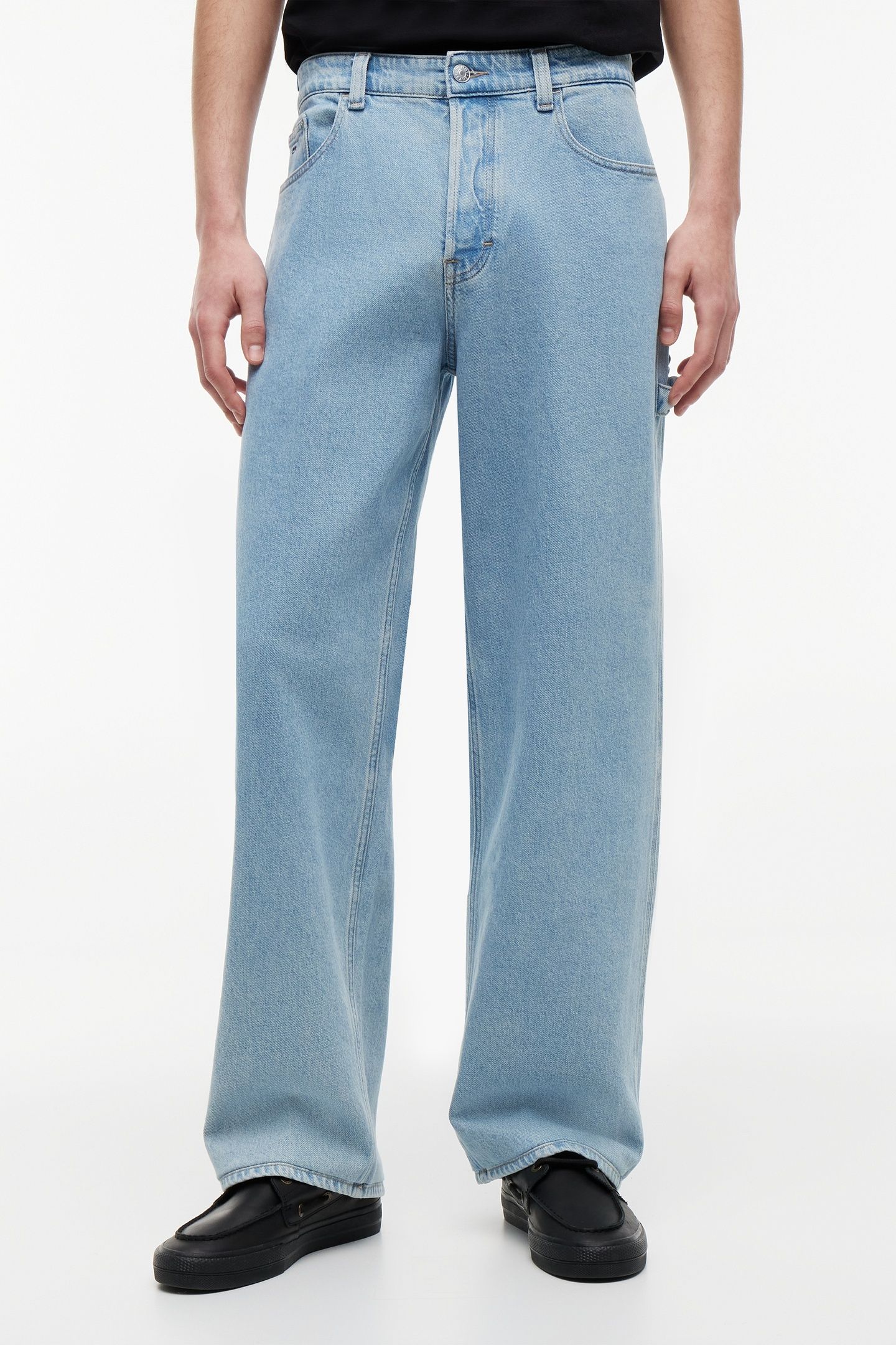 JAIMIE RELAXED STRAIGHT CARPENTER DENIM LIGHT 2