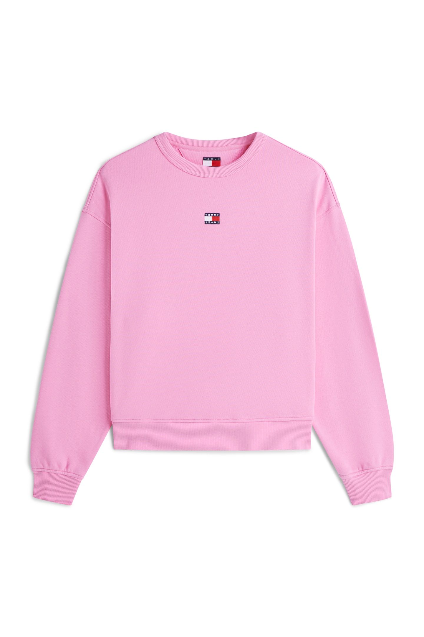 BOXY BADGE CREW PINK DAISY 4