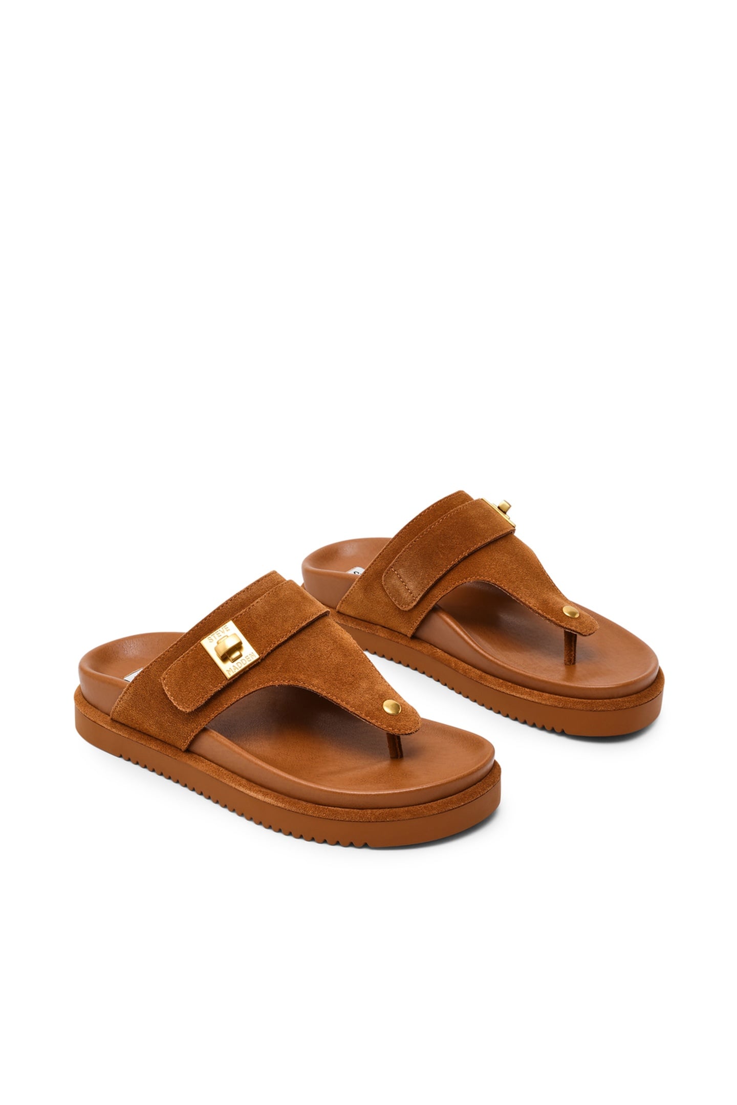 TUNED-IN SANDALS CHESTNUT SUEDE 3