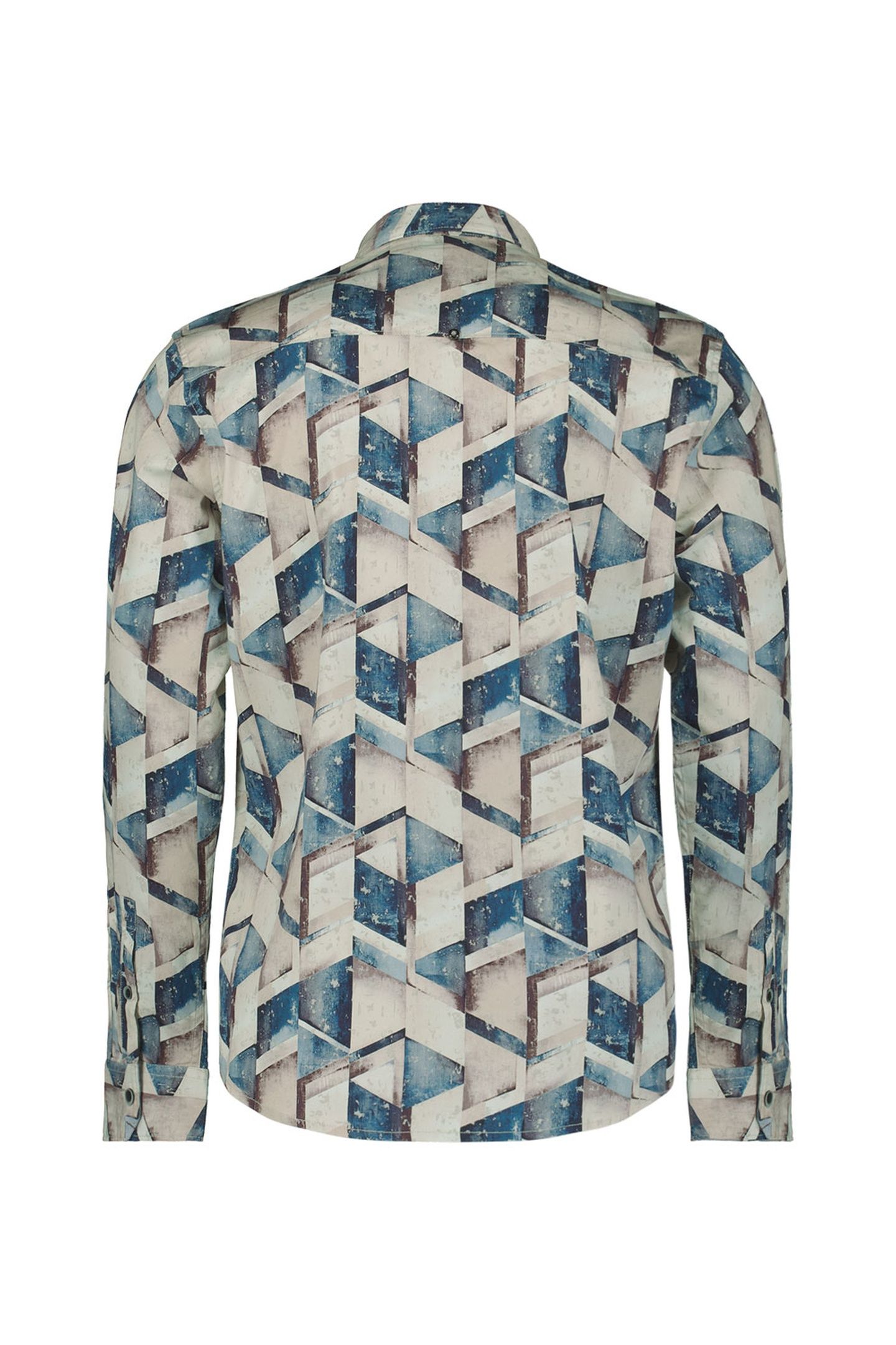 SHIRT STRETCH ALLOVER PRINTED NIGHT 6