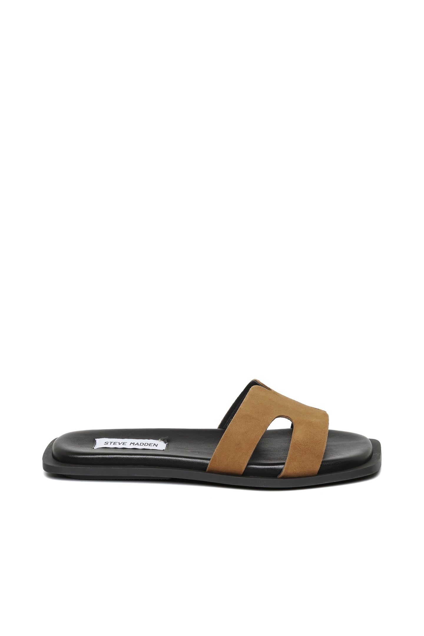 SOFIA SLIDES CAMEL SUEDE 1