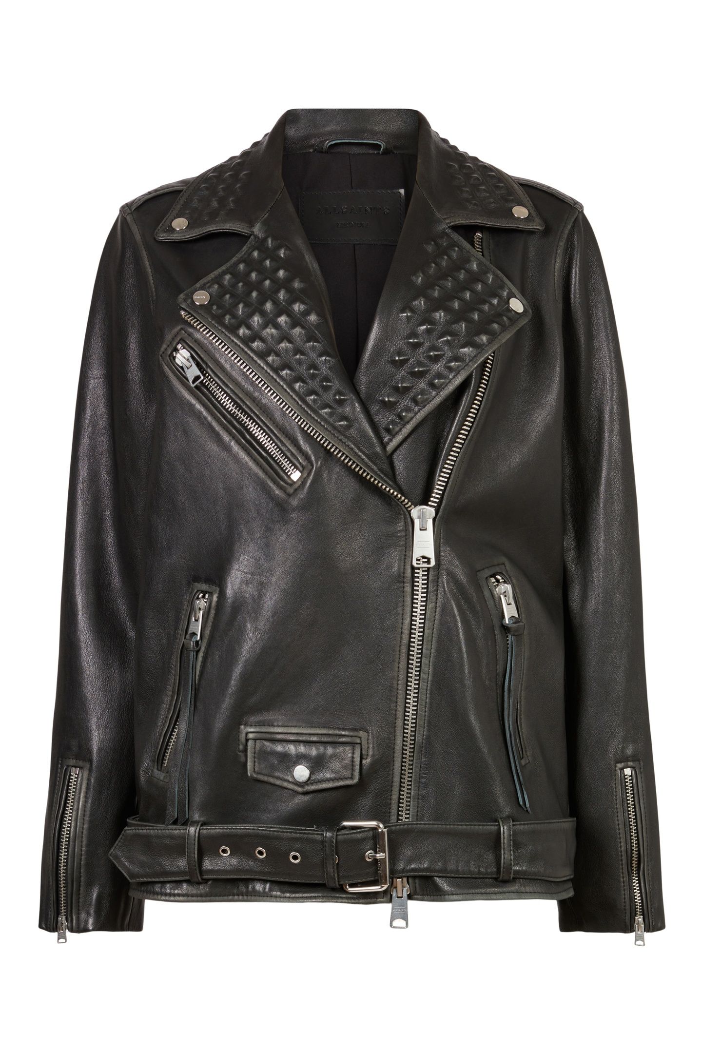 BILLIE STUD BIKER BLACK 5