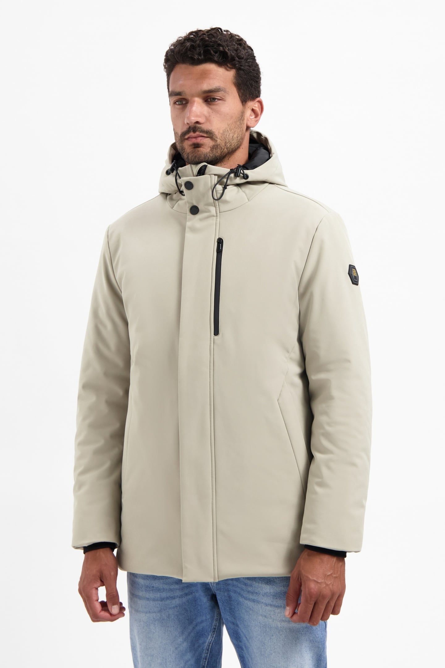 JACKET LONG SOFT SHELL STONE 1