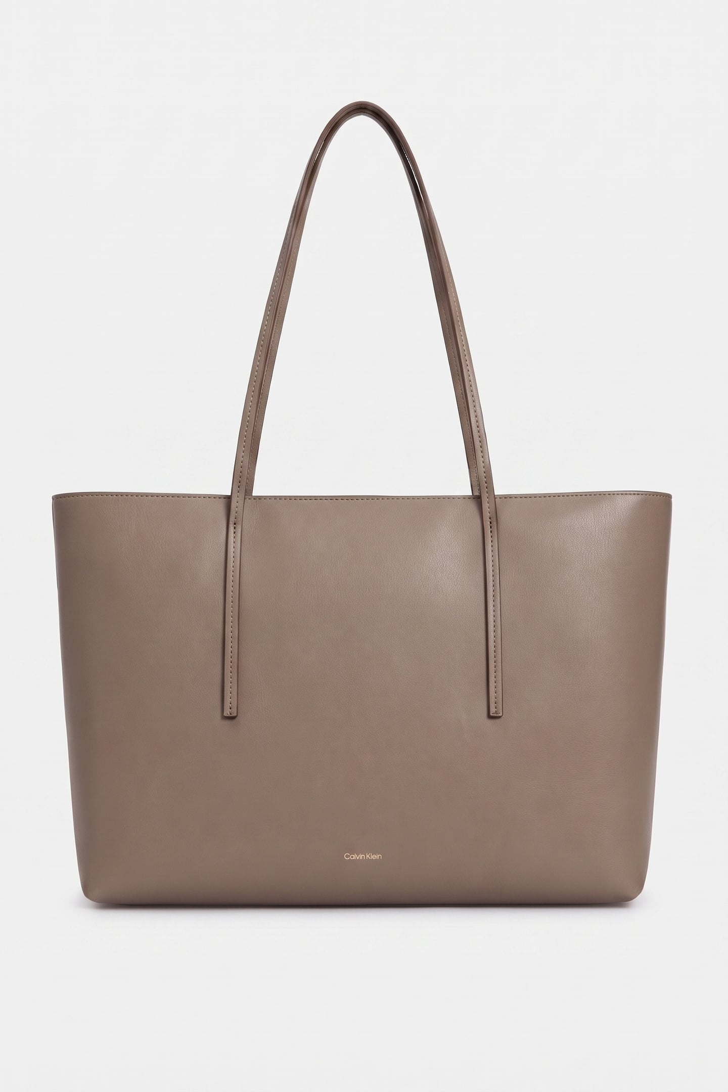 FOIL LOGO TOTE W/POUCH DESERT TAUPE 2