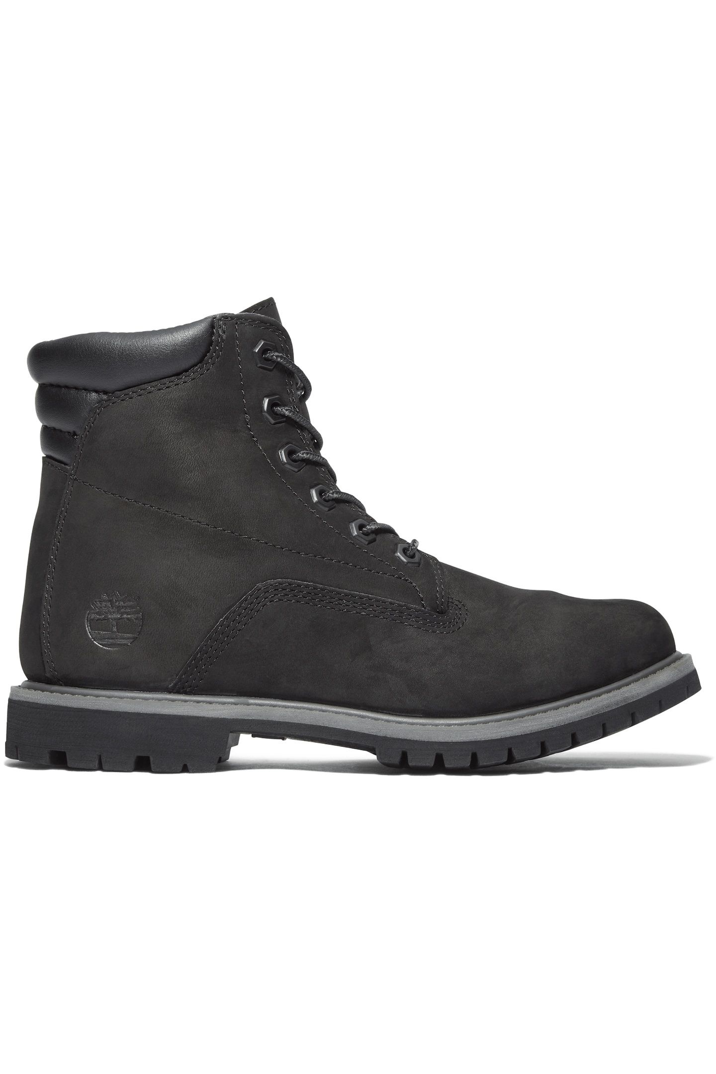 WATERVILLE 6 INCH LACE UP WATERPROOF BOOT BLACK 5