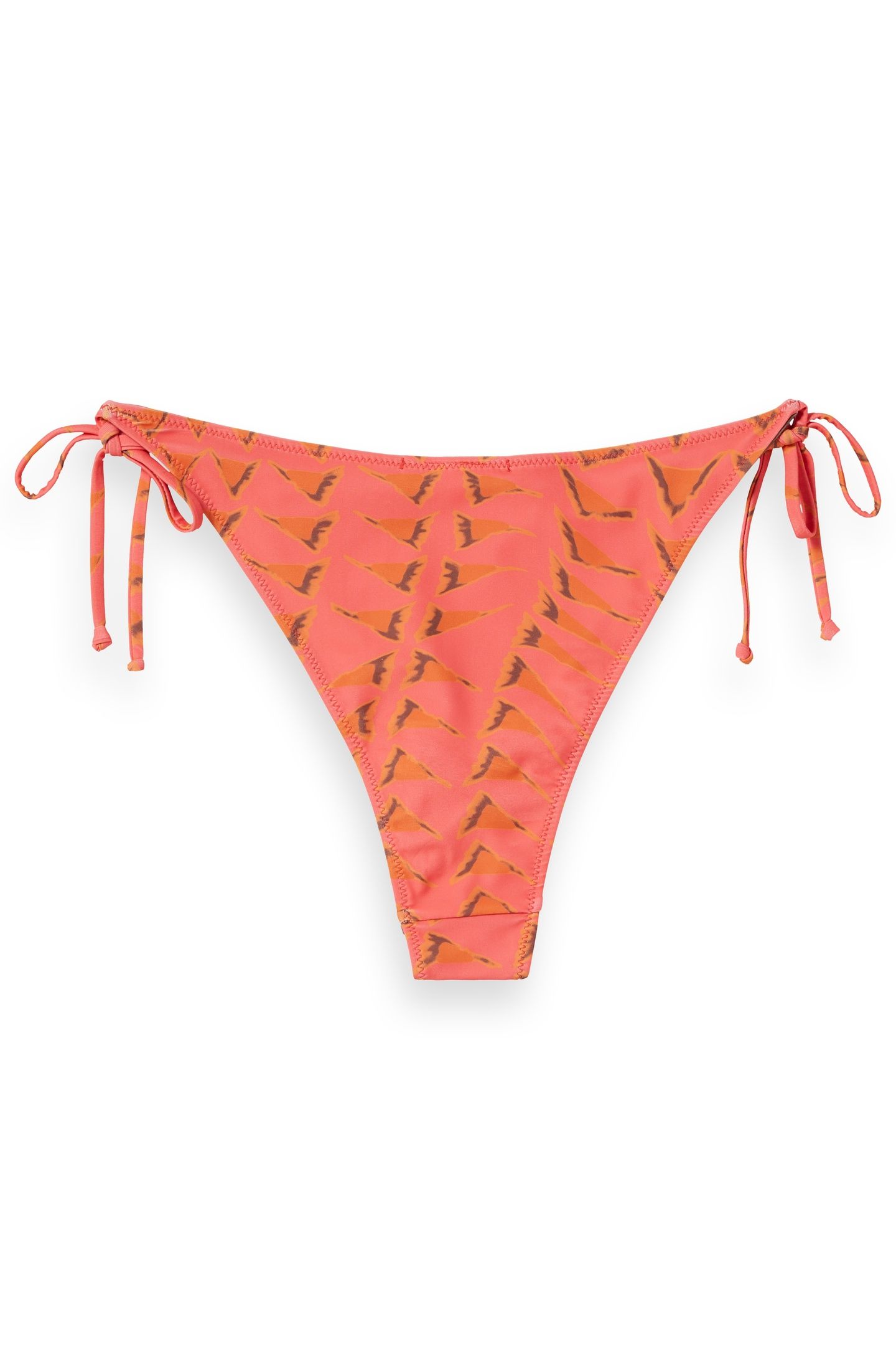 REVERSIBLE PRINTED BIKINI BOTTOM HOUSE OF MIRRORS PINK 3