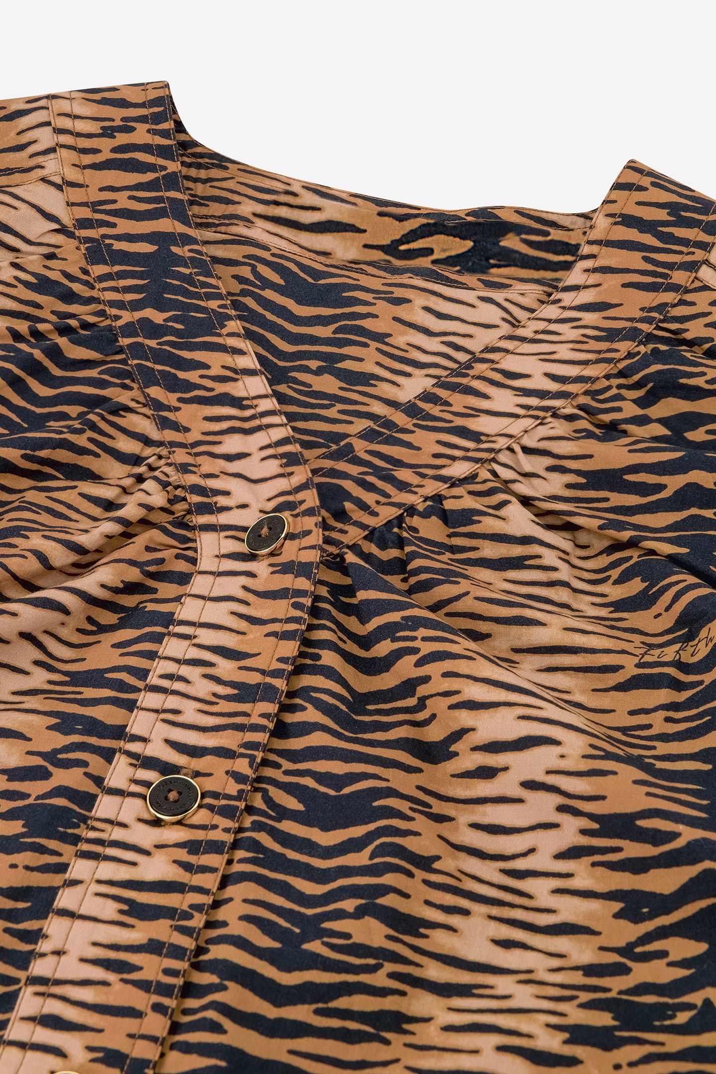 HONNEY BLOUSE OXFORD TAN 5