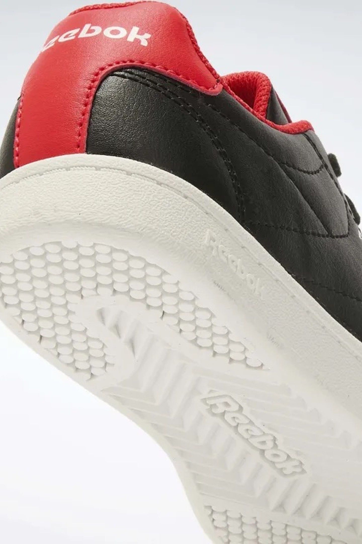 BOY'S REEBOK ROYAL COMPLETE BLACK/WHITE/ENERGYRED 7