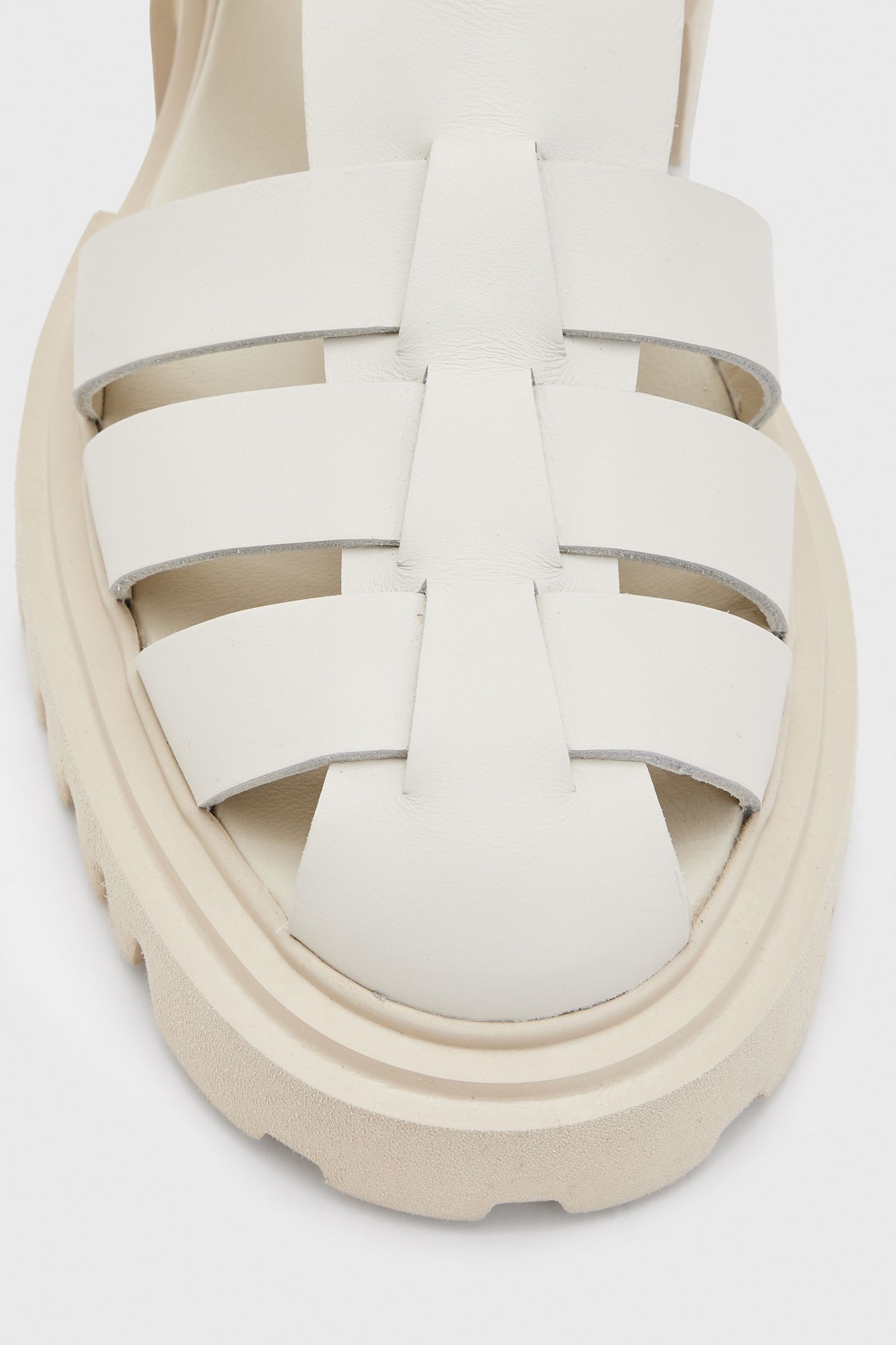 NESSIE SANDAL STONE WHITE 7