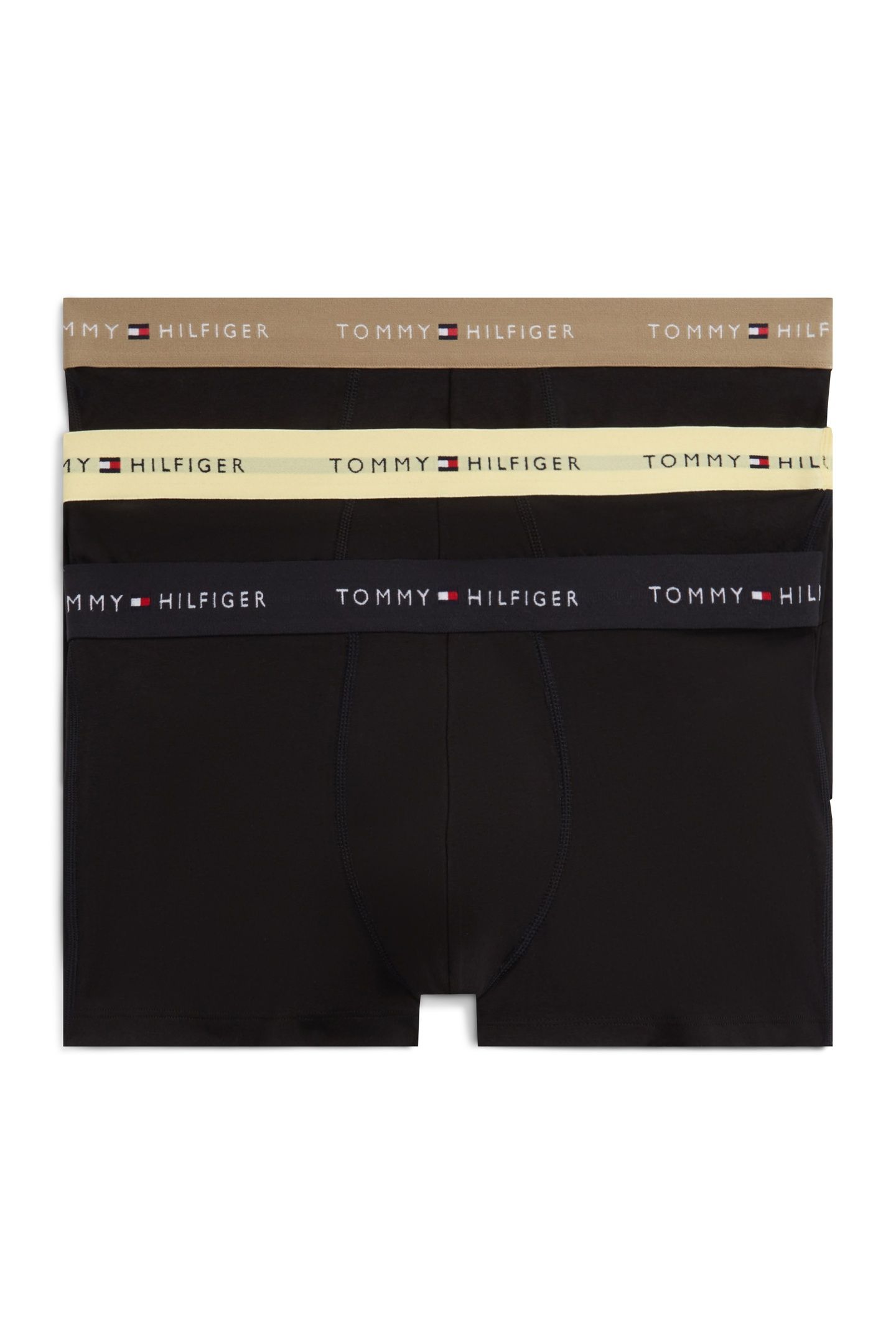 3-PACK TRUNK WAISTBAND BLK/CITRNELA/WOODRIDGE 1