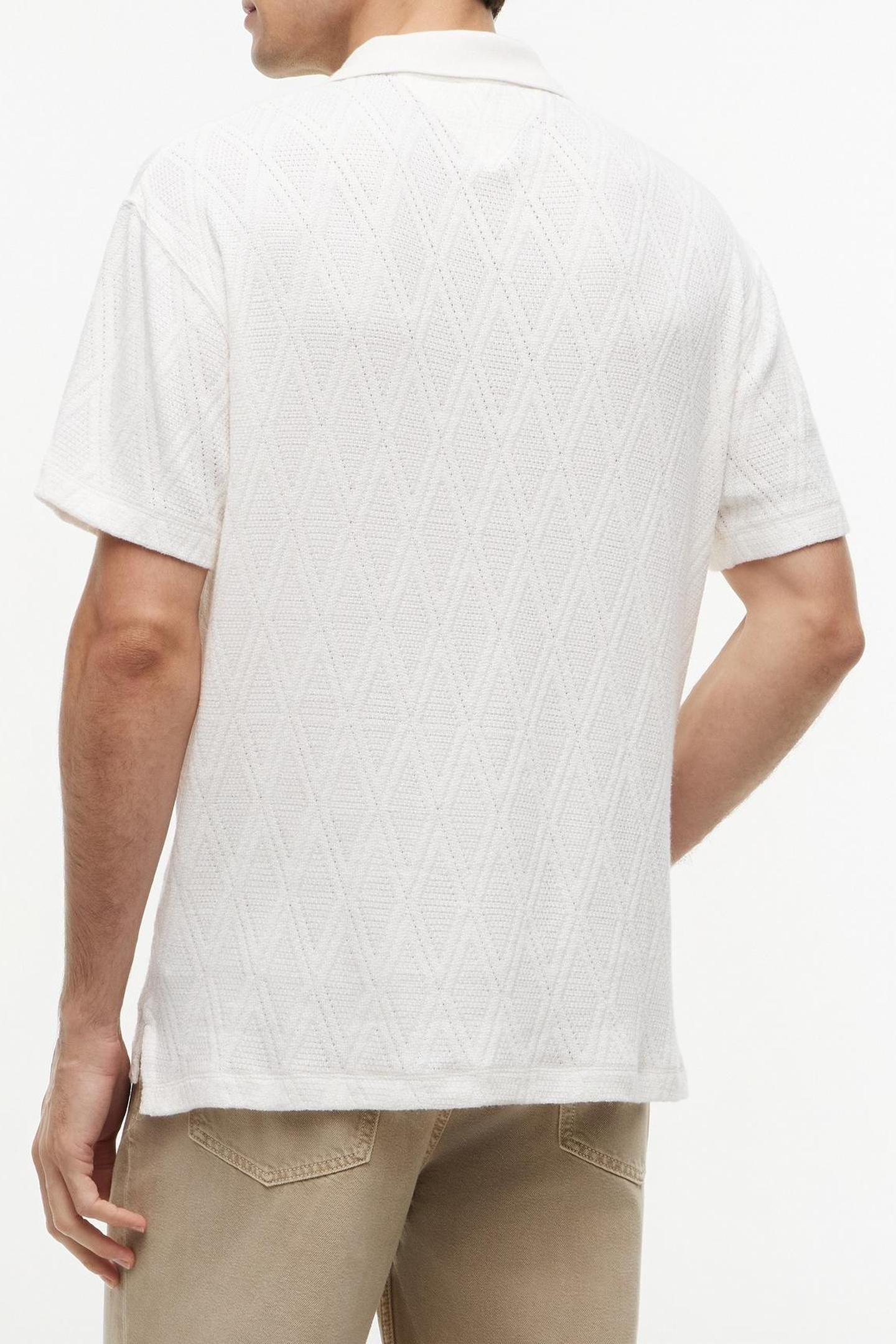 JACQUARD CLASSIC FIT IVORY PETAL 2