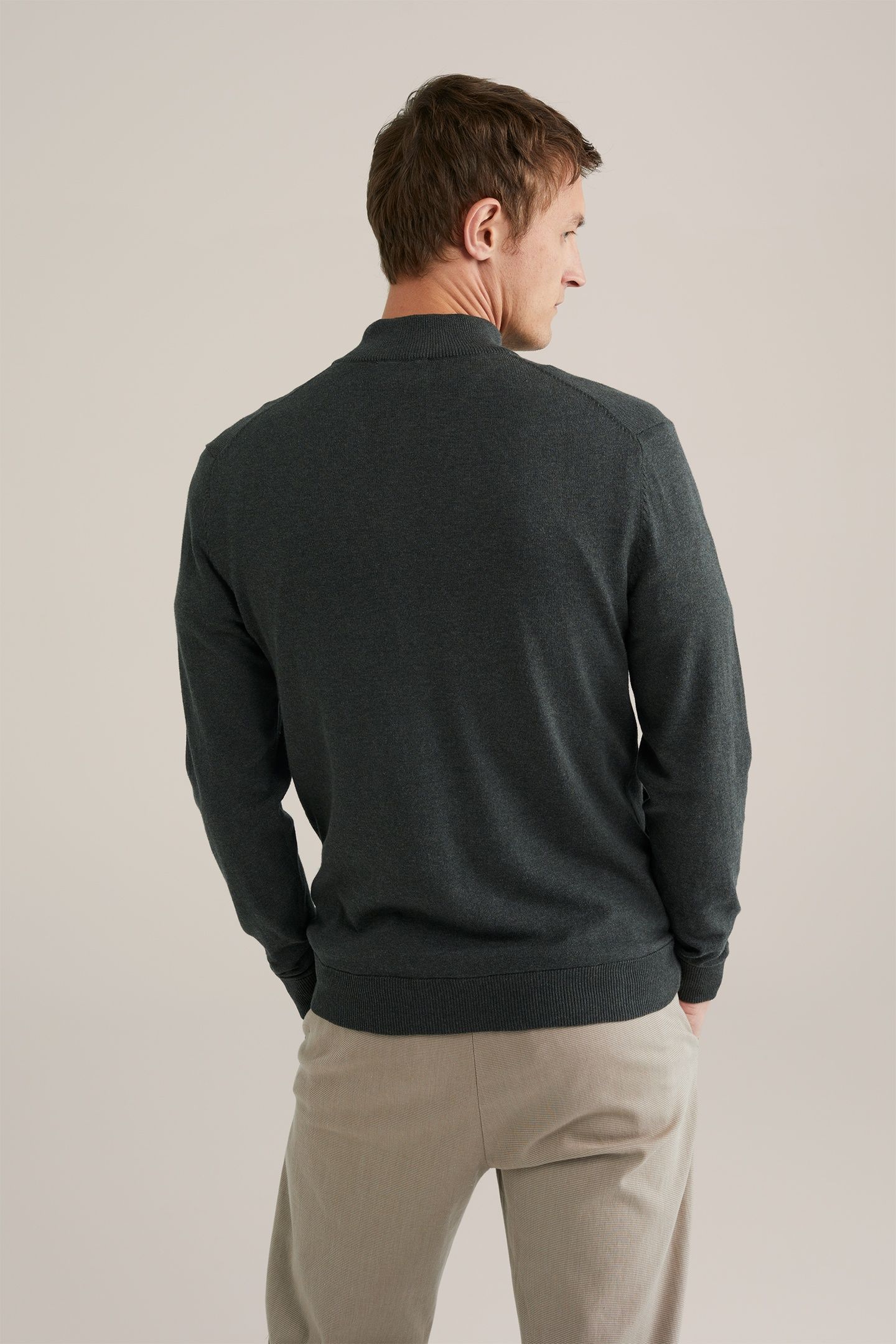 CARDIGAN GREYISH GREEN 3