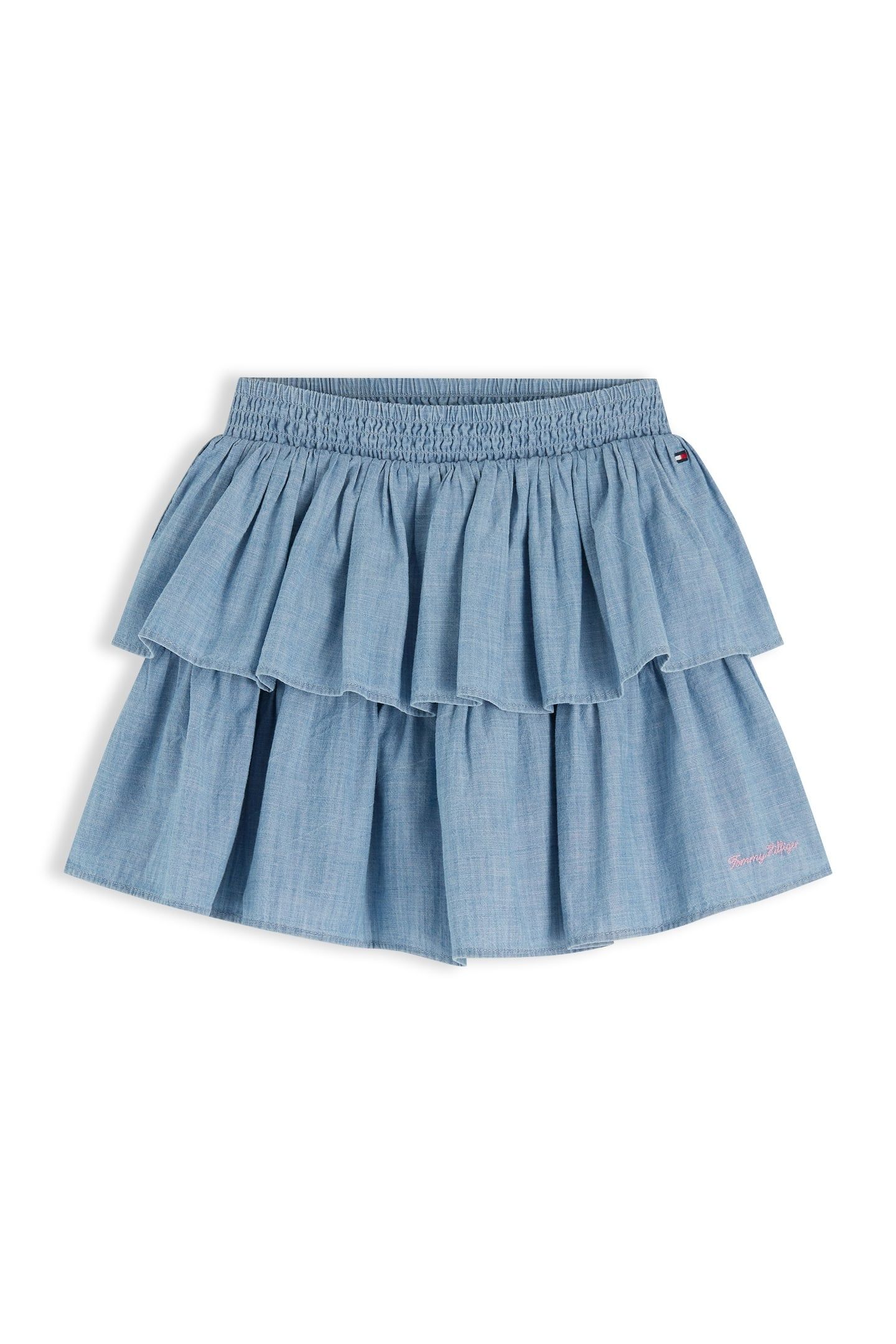 GIRLS CHAMBRAY RARA SKIRT DENIM COLOR 4