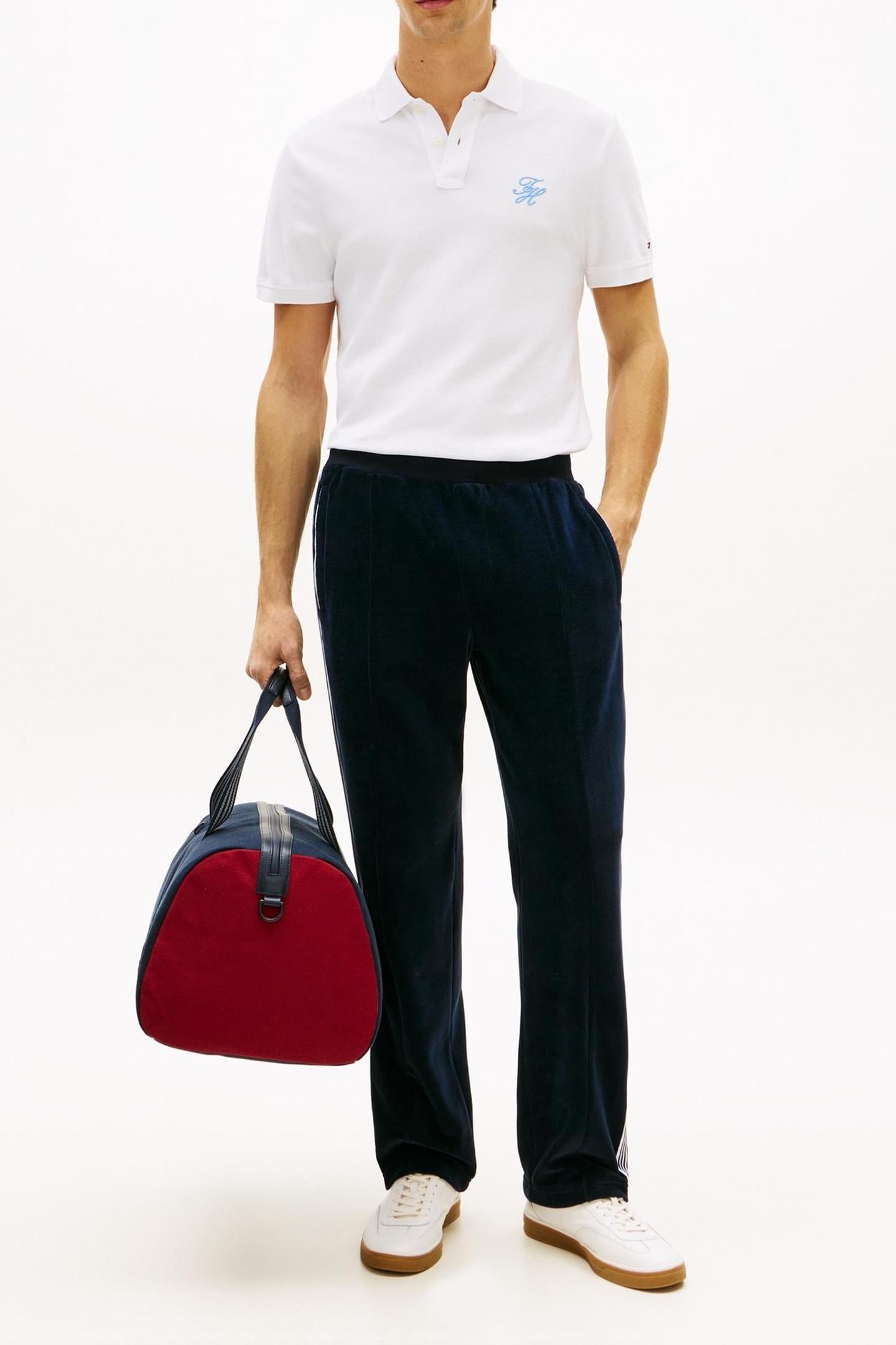 TH SCRIPT REGULAR POLO WHITE 1