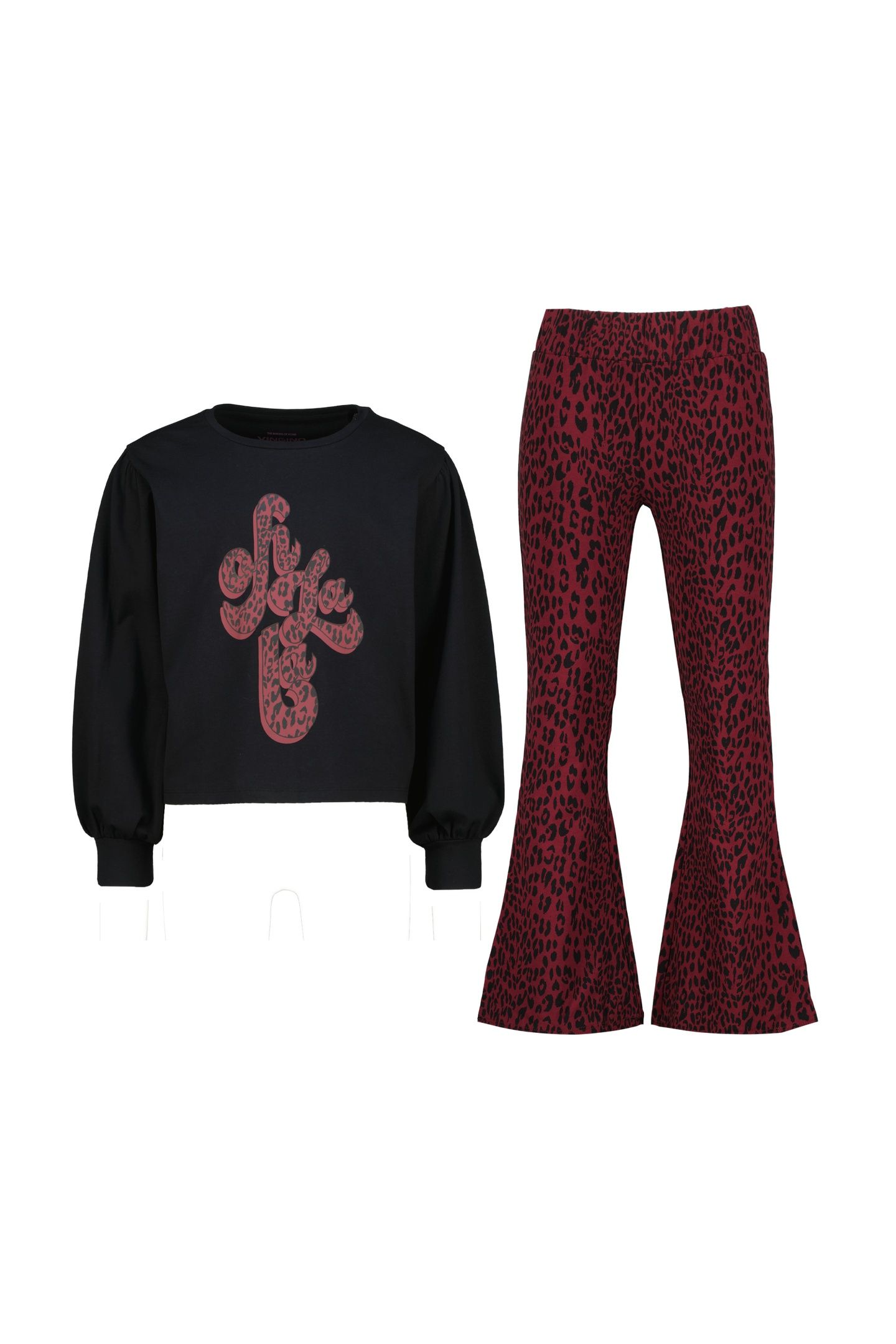 GIRLS WIERA PYJAMA DEEP BLACK 1