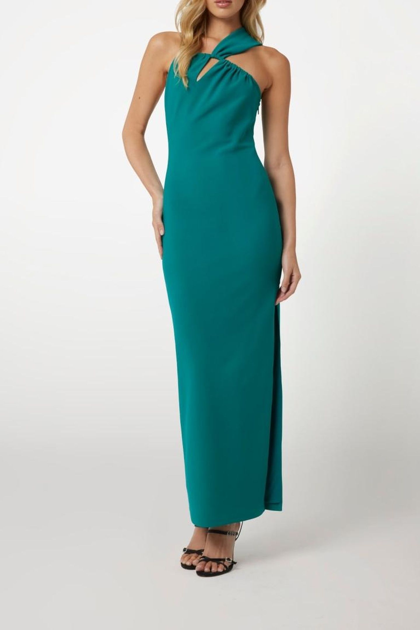 ZURI DRESS VIOLET TEAL 3