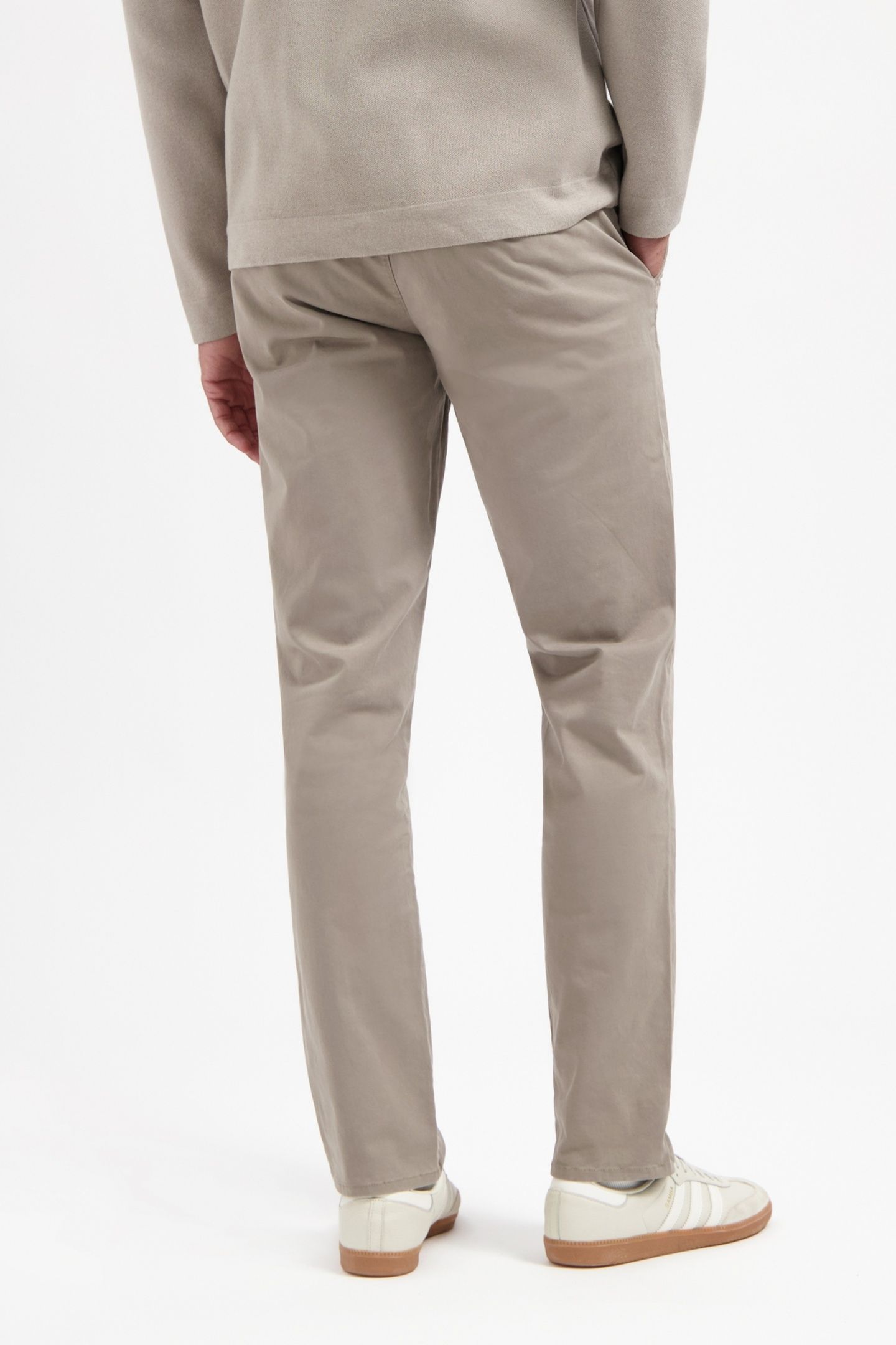 PANTS STRETCH GARMENT DYED CLAY 4