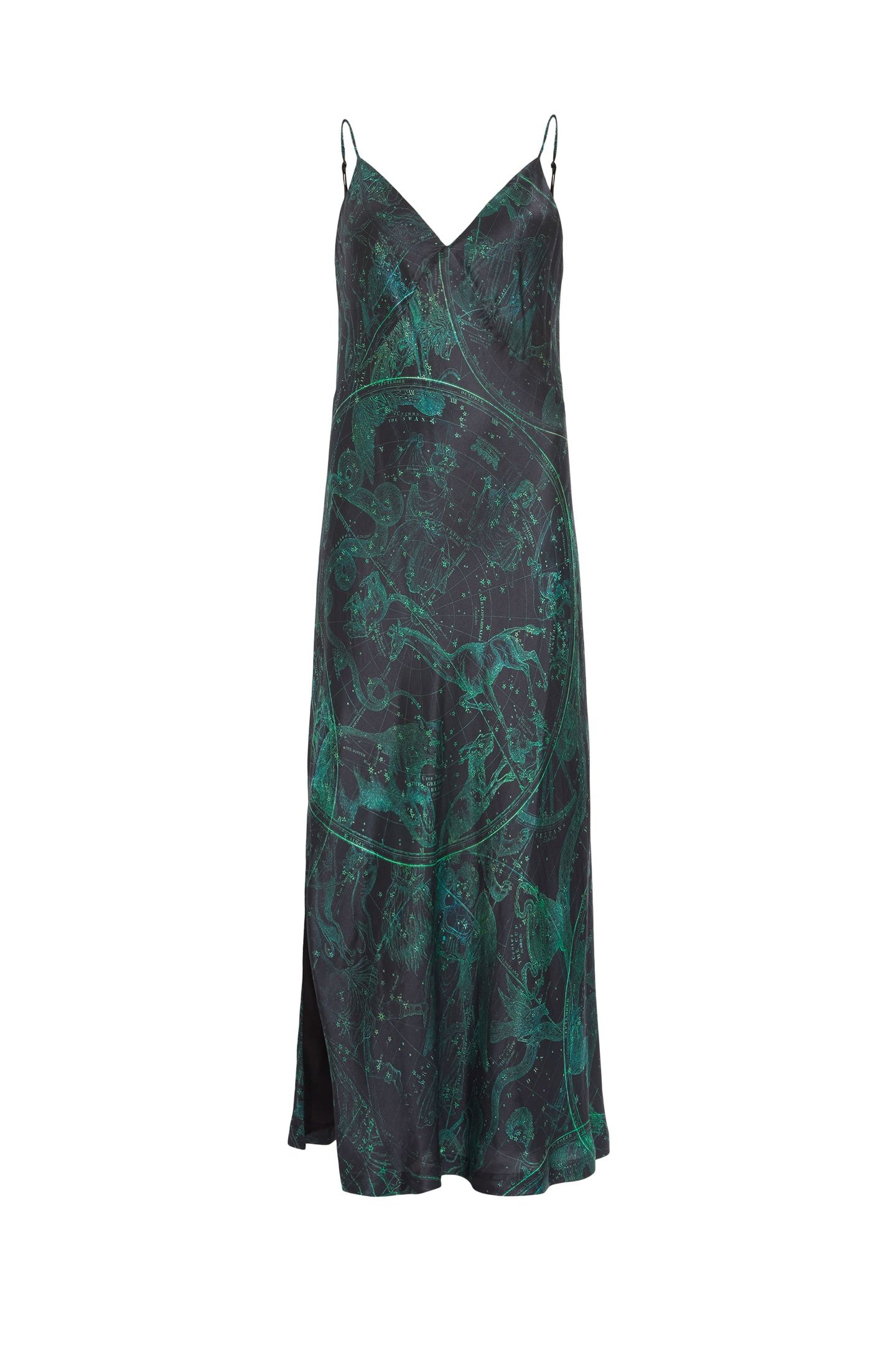 MELODY ZIG DRESS JEWEL GREEN 5