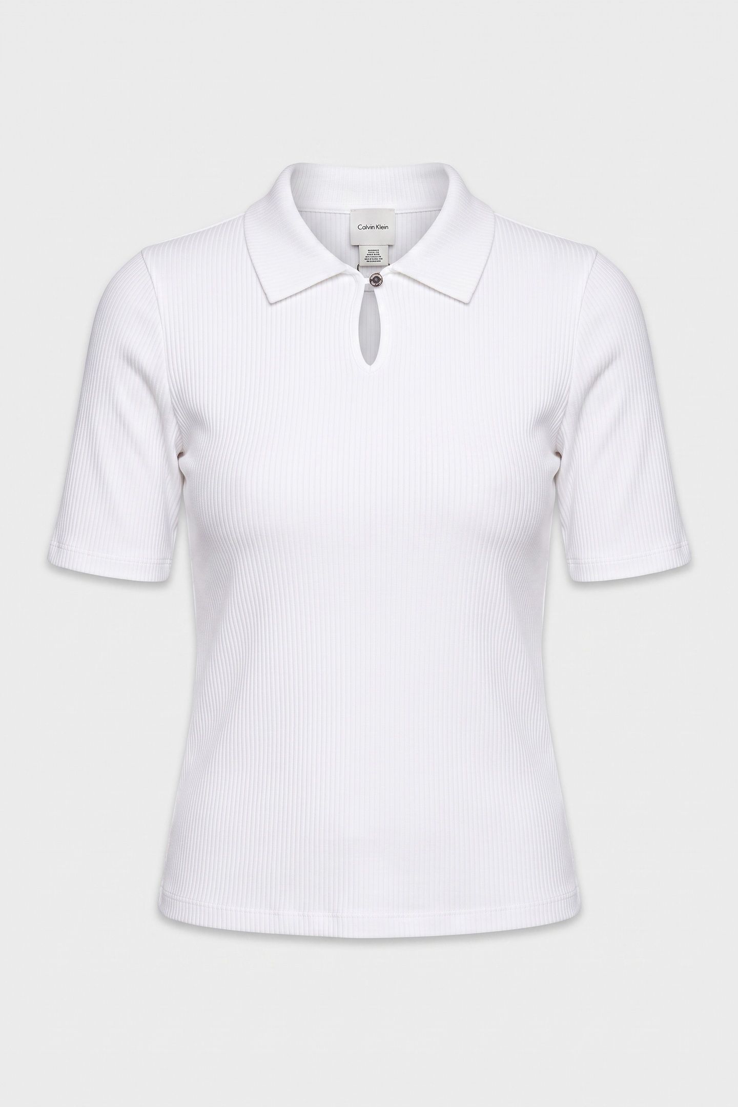 SS MODAL RIB POLO BRIGHT WHITE 3