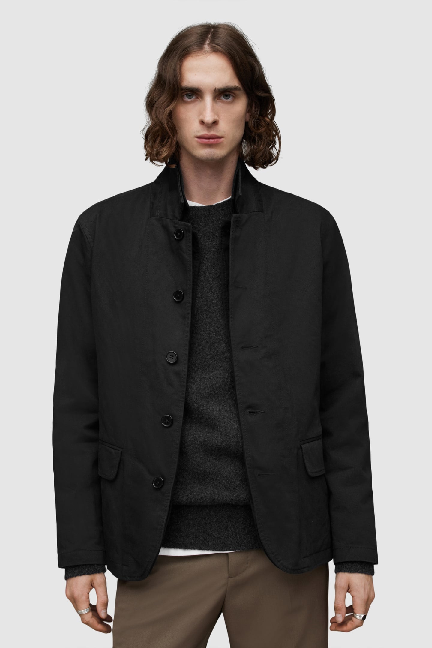 MILES BLAZER BLACK 1