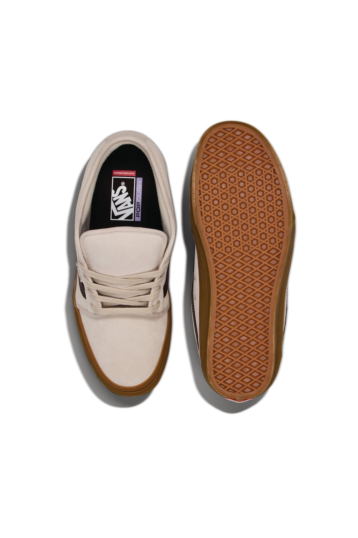 SKATE CHUKKA LOW SIDESTRIPE GREY 3