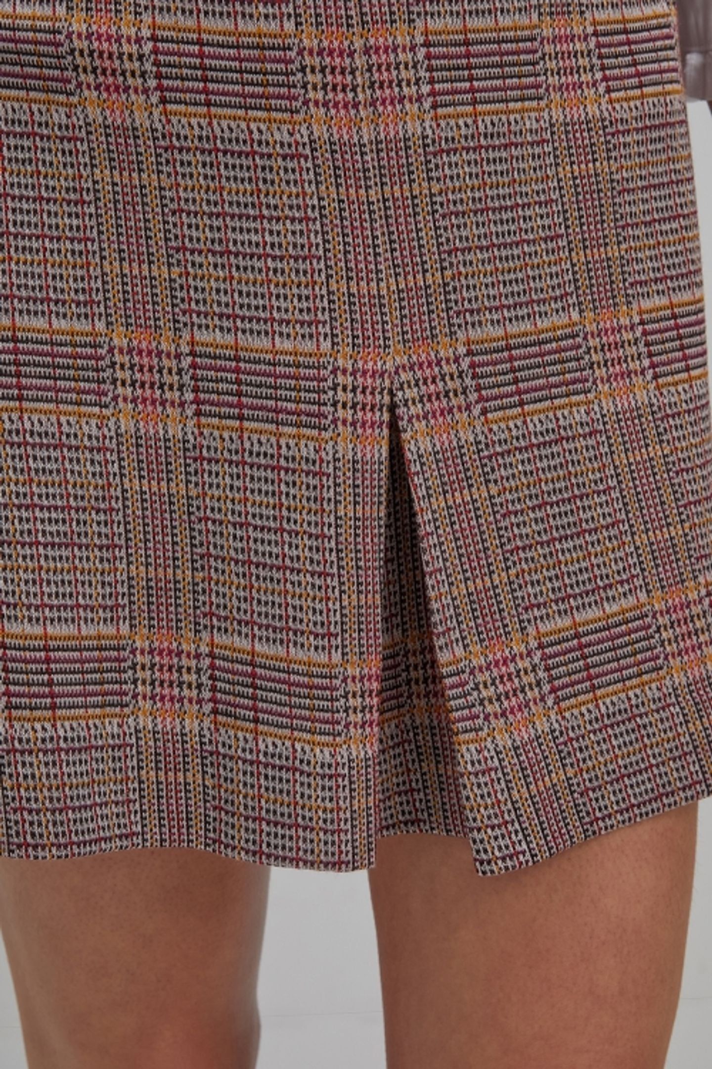 SAMANTHA SKIRT MULTI COLOUR DARK CHECK 5