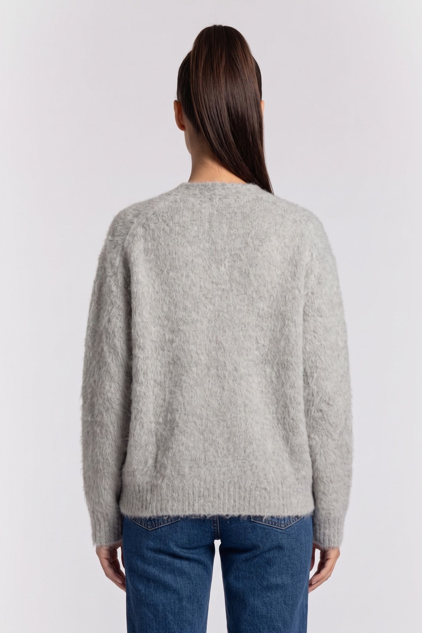 BOB ALPACA MIX CARDIGAN BLUE MULTI 4