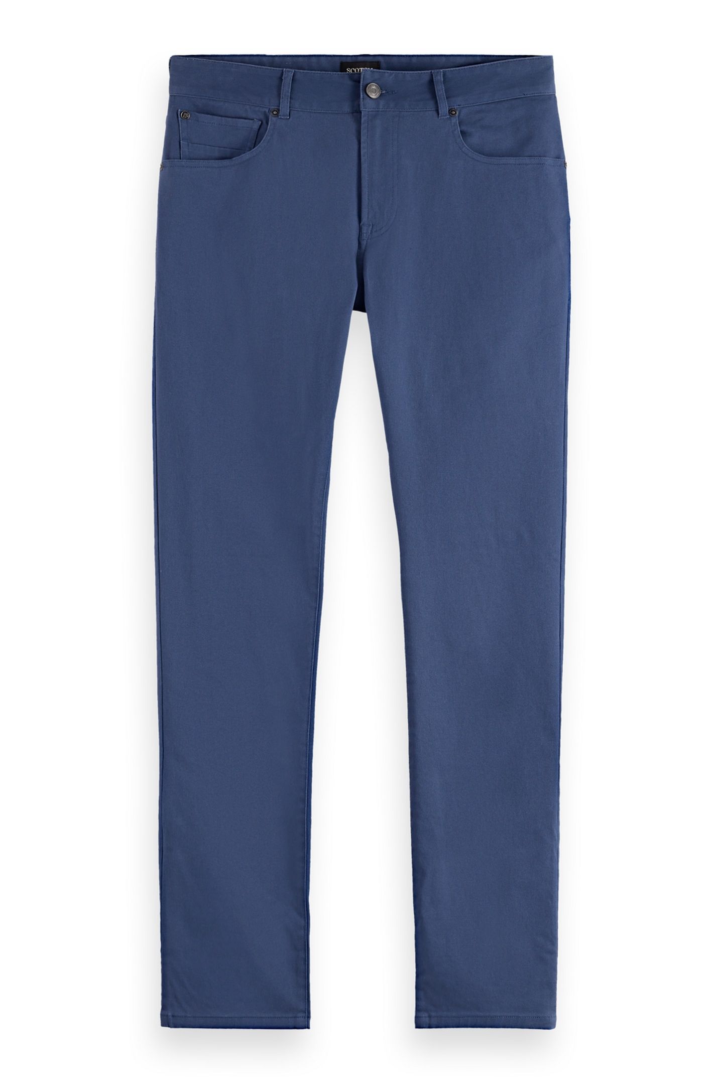 RALSTON- COTTON-BLEND TWILL REGULAR SLIM FIT 5-POCKET PANT I 4