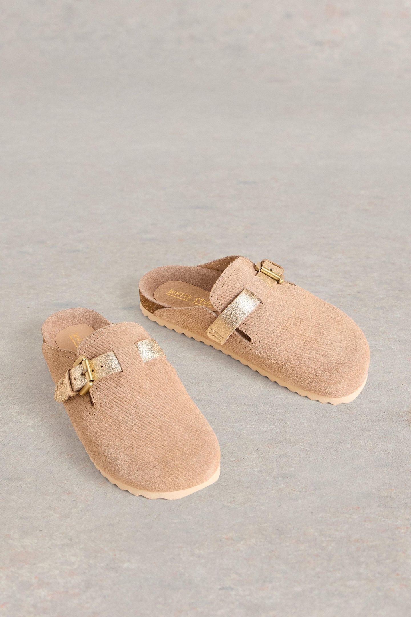 MYRTLE SLIP ON FOOTBED NATURAL MULTI 4