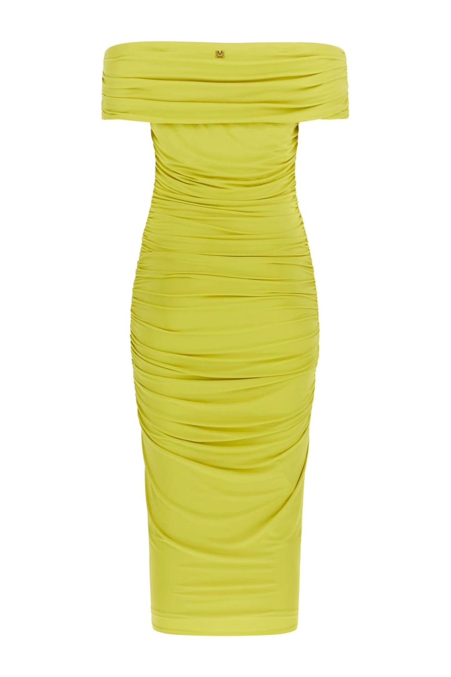 ALVA OFF SHOULDER DR KIWI LIGHT GREEN 3