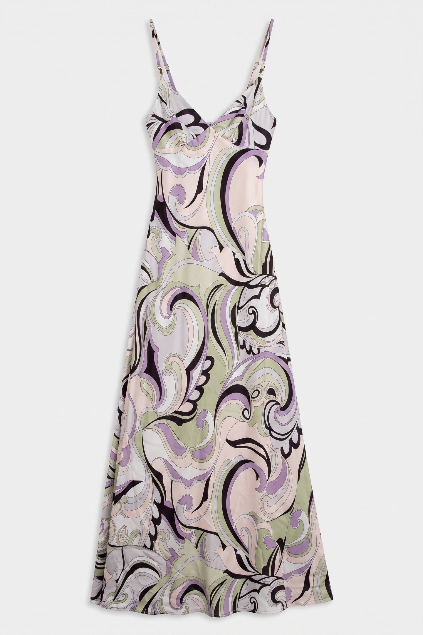RAVEN LONG SLIP DRESS GROOVY BLOOM 3
