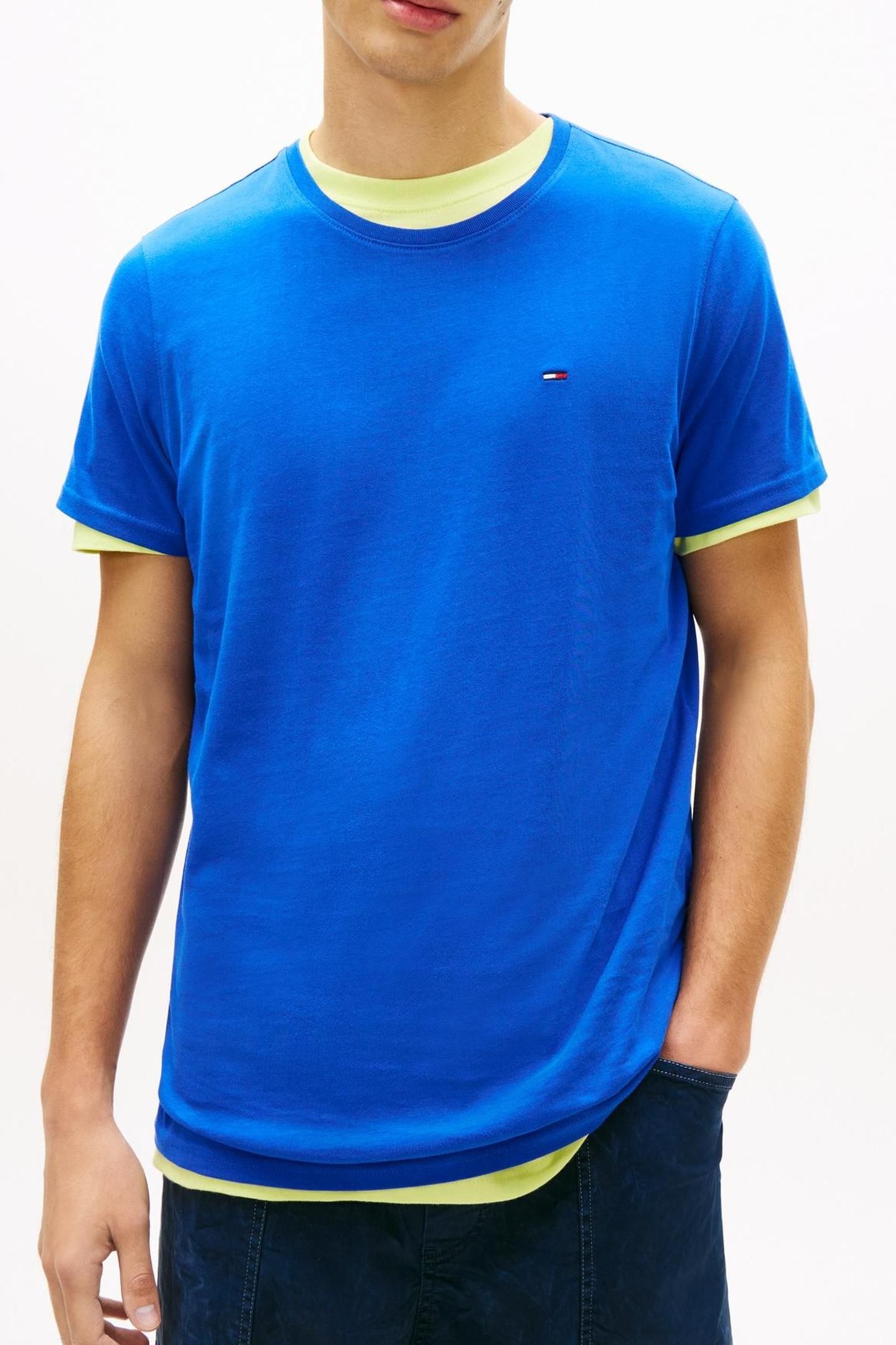 XSLIM JERSEY TEE FIZZY BLUE 1