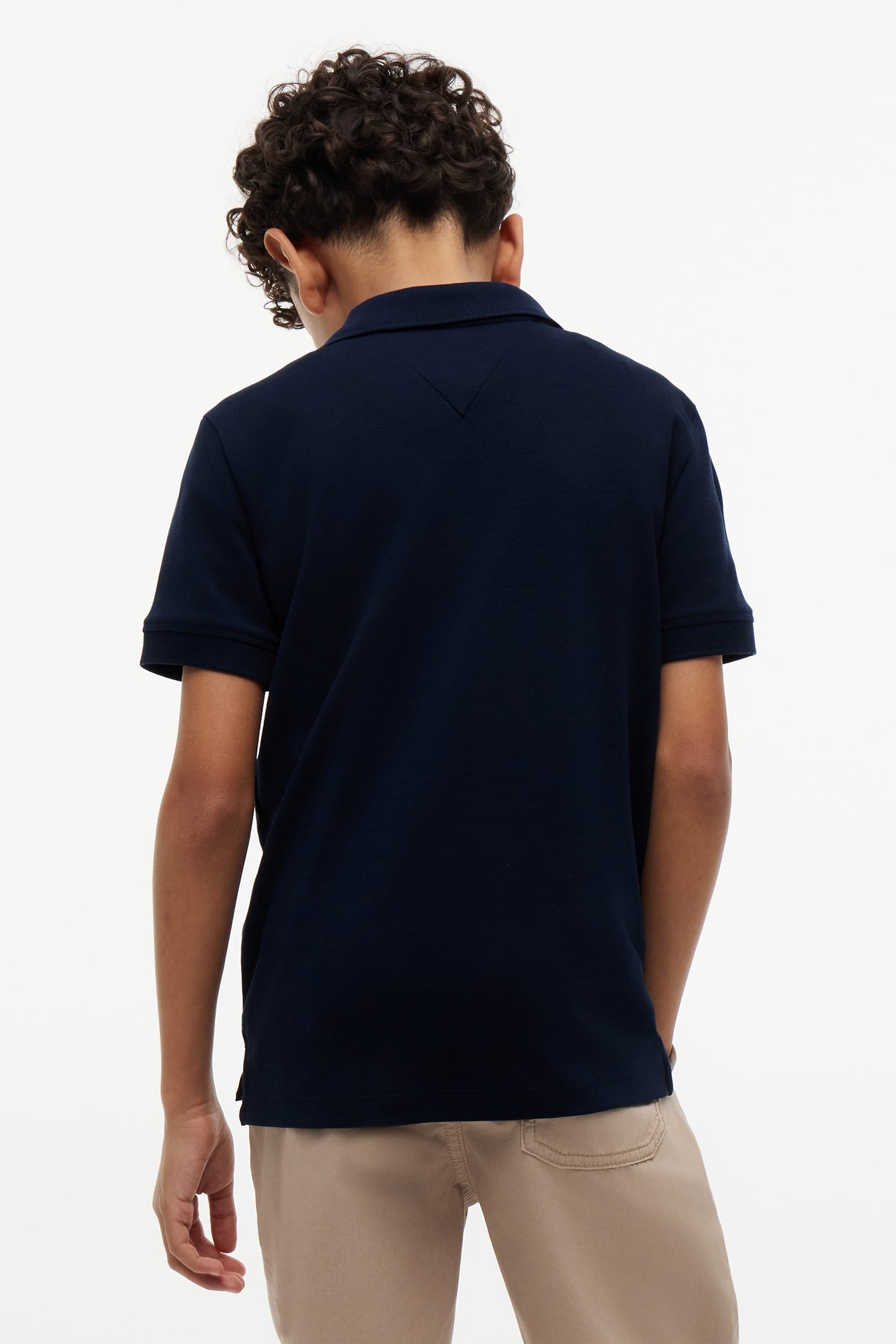 BOYS TH SCRIPT INTERLOCK DARK NIGHT NAVY 2